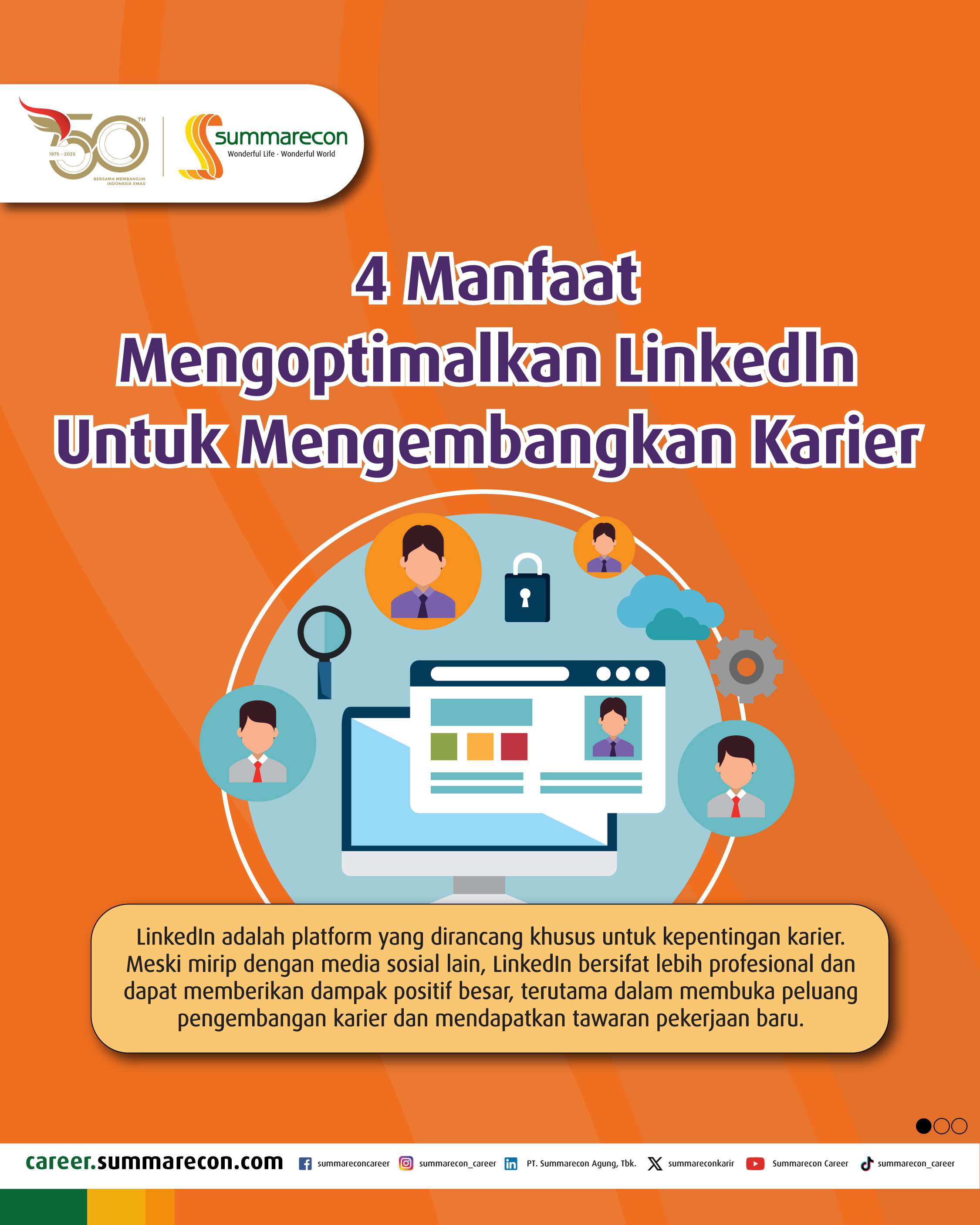 4 Manfaat Mengoptimalkan LinkedIn untuk Mengembangkan Karier