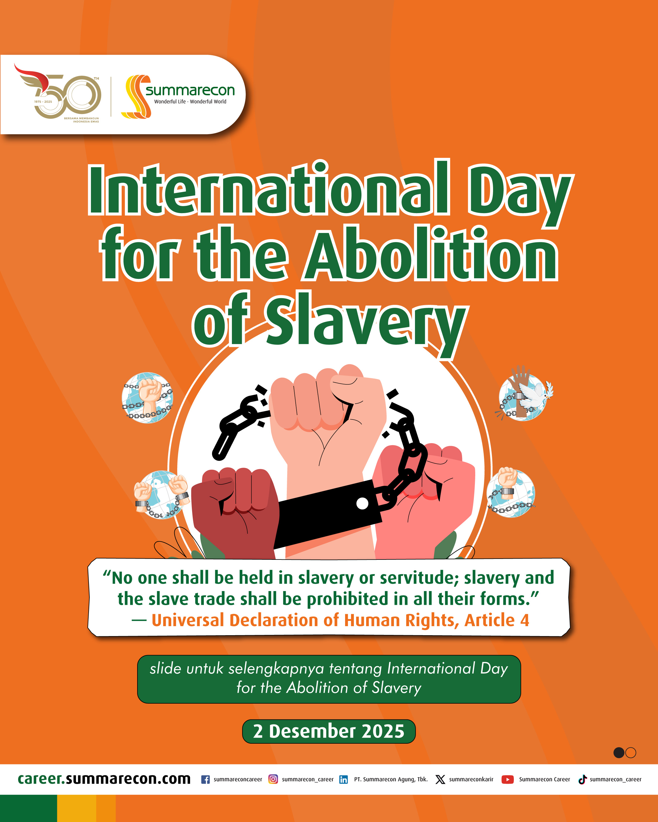 International Day for the Abolition of Slavery
