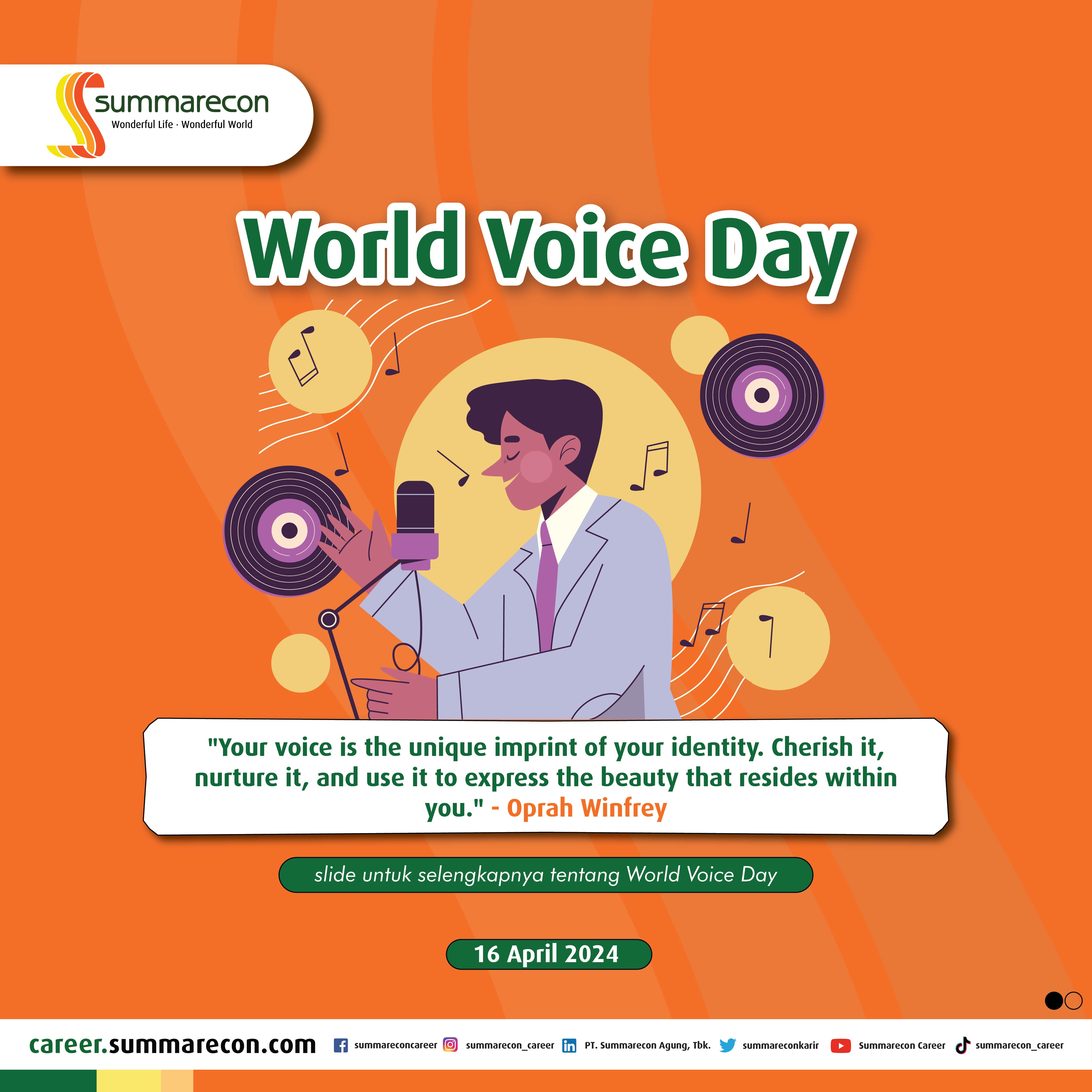 World Voice Day
