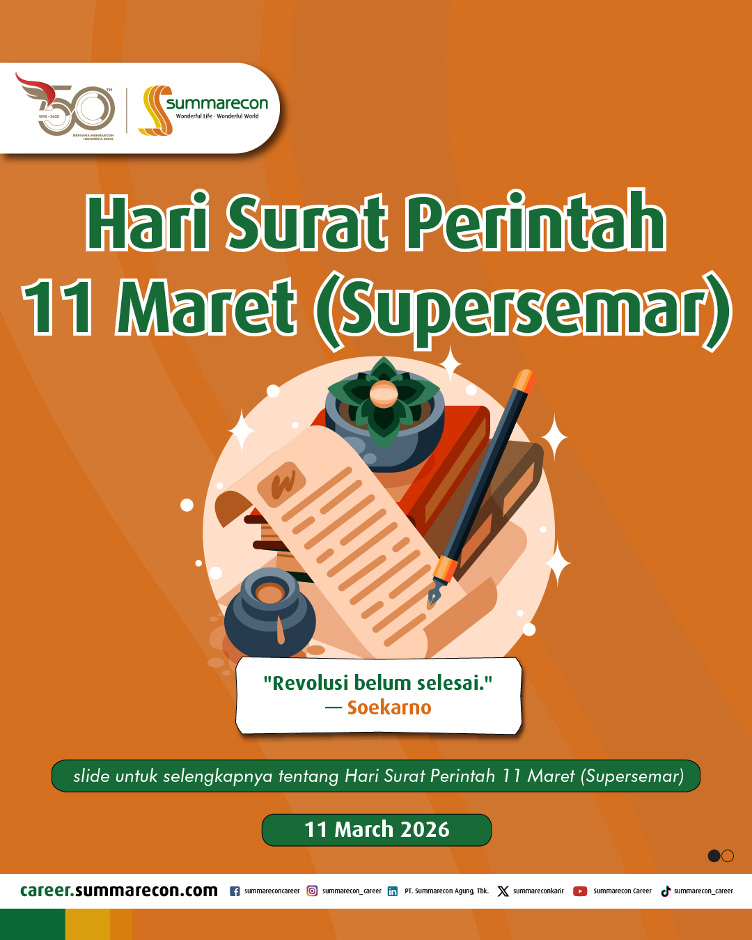 Hari Surat Perintah 11 Maret (Supersemar)
