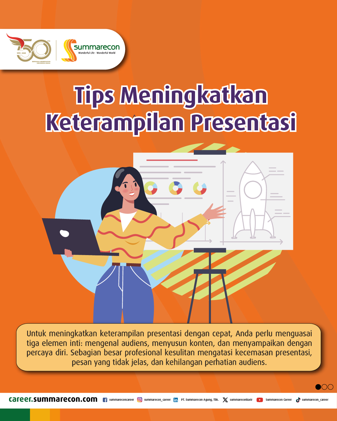 Tips meningkatkan keterampilan presentasi