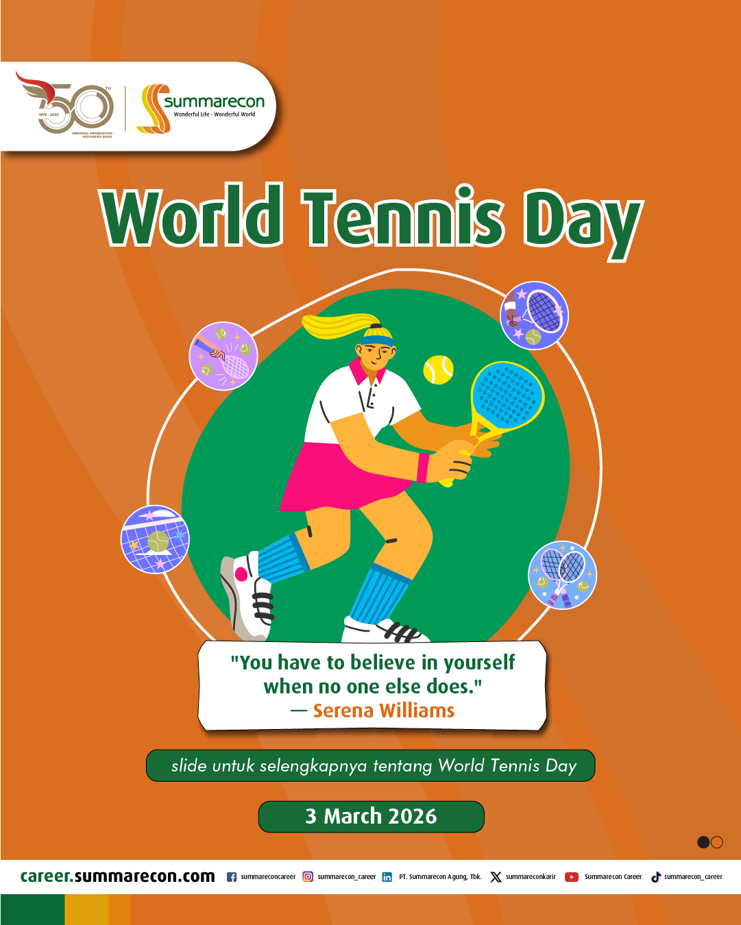 World Tennis Day
