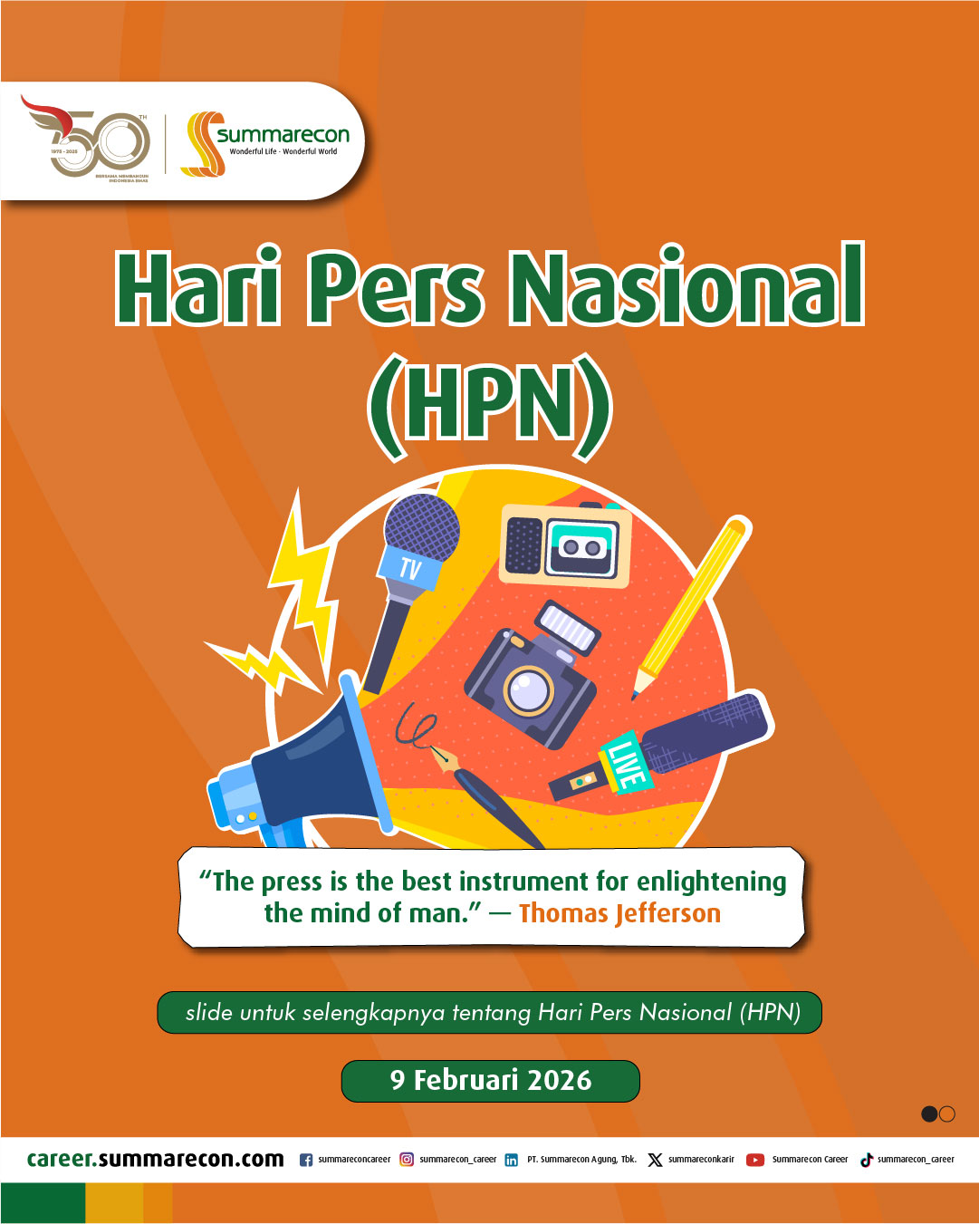 Hari Pers Nasional (HPN)
