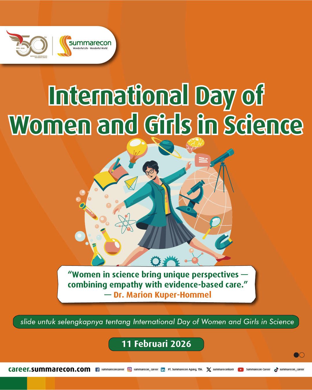 International Day of Women and Girls in Science