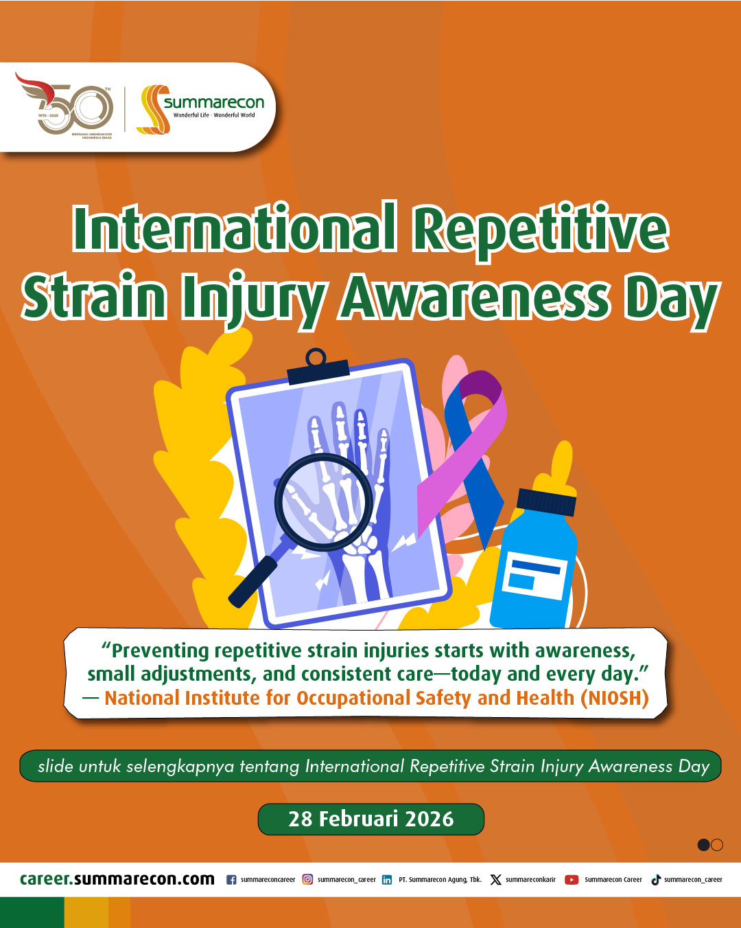 International Repetitive Strain Injury Awareness Day