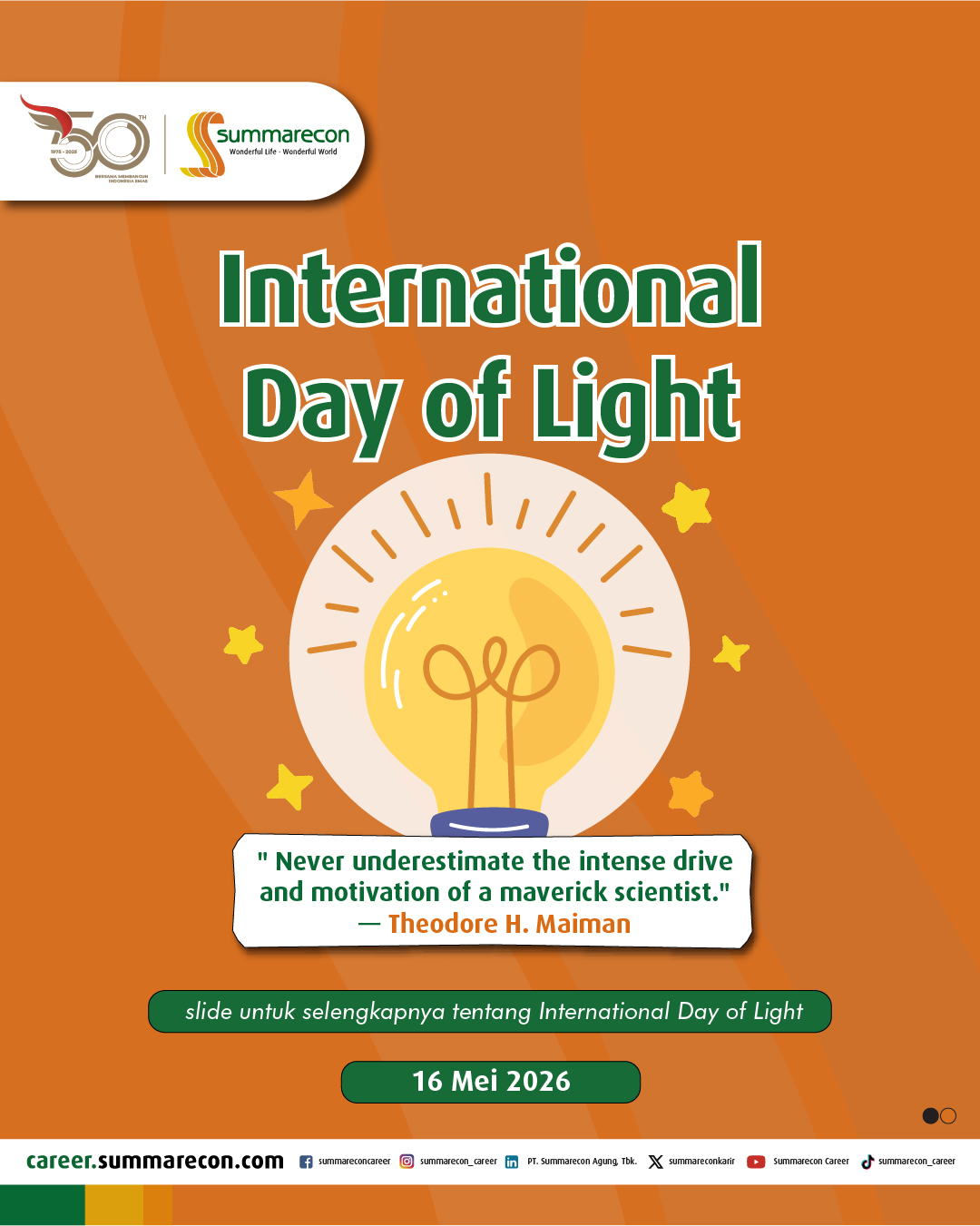 International Day of Light