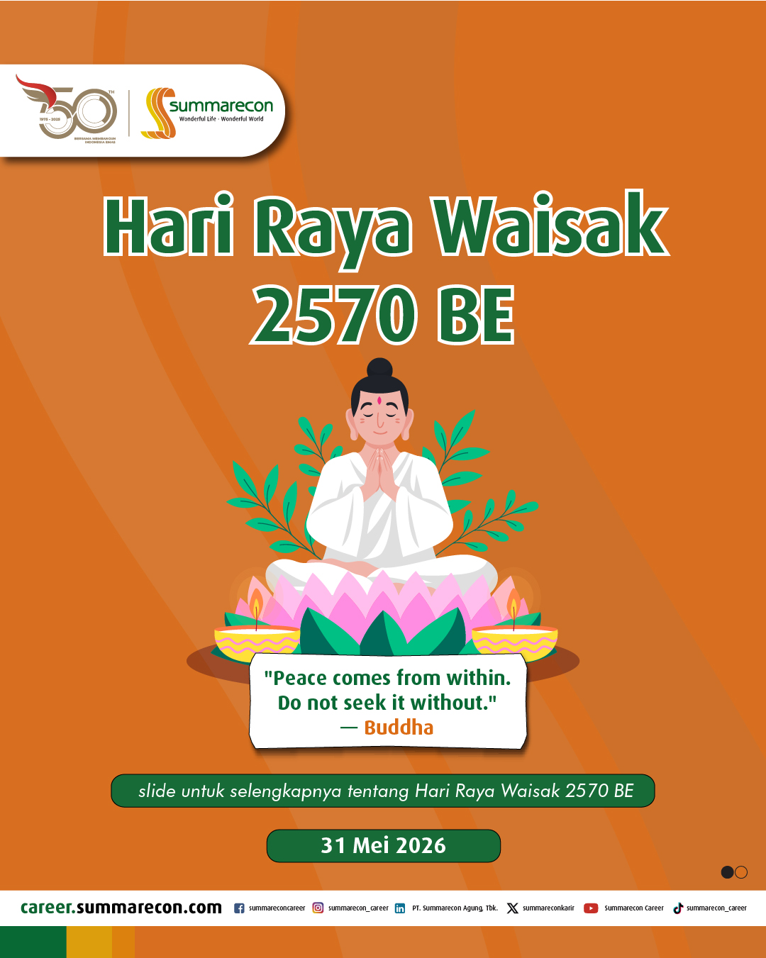 Hari Raya Waisak 2570 BE
