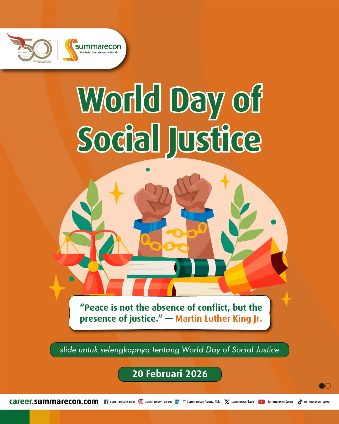 World Day of Social Justice