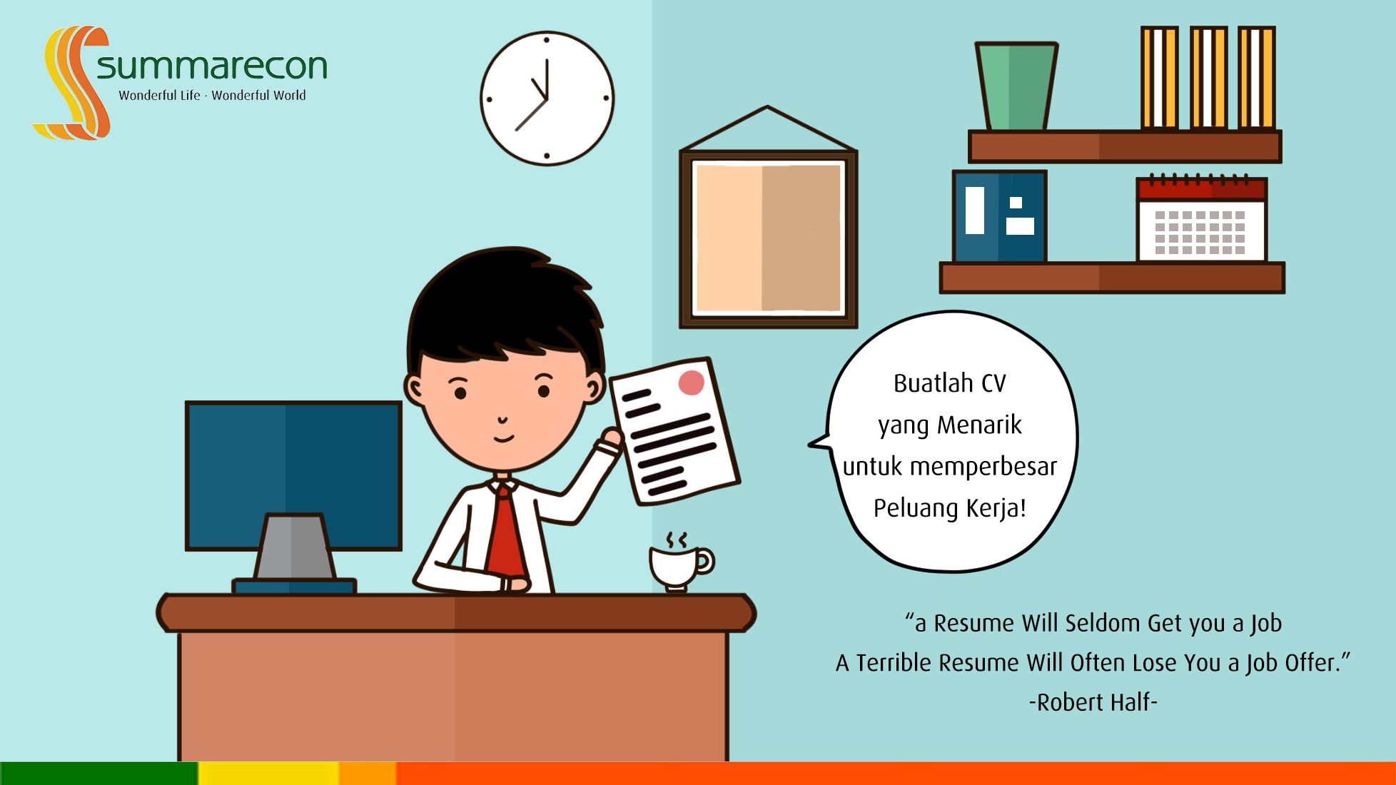 Cv yang Menarik Memperbesar Peluang Kerja