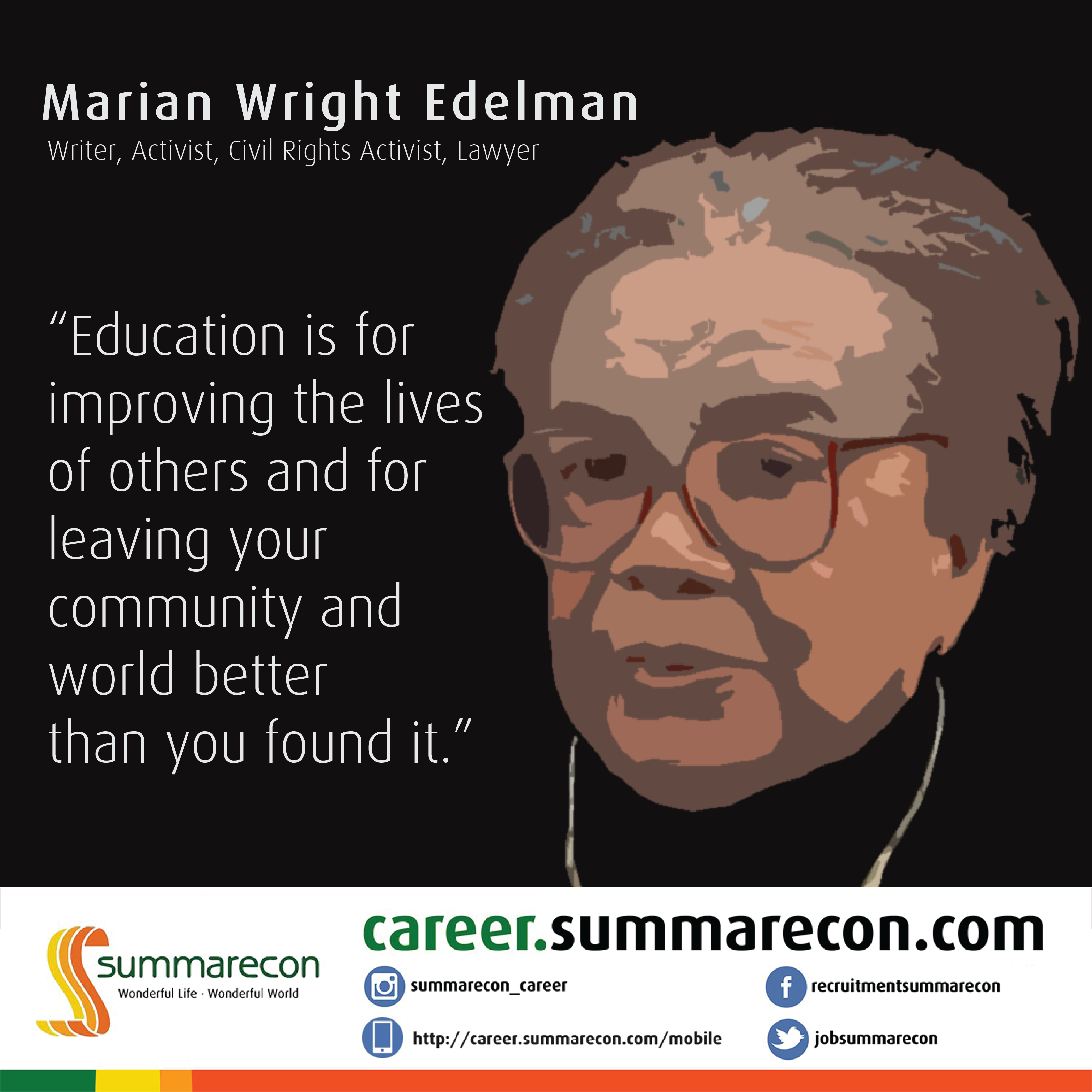 Education Quotes - Marian Wright