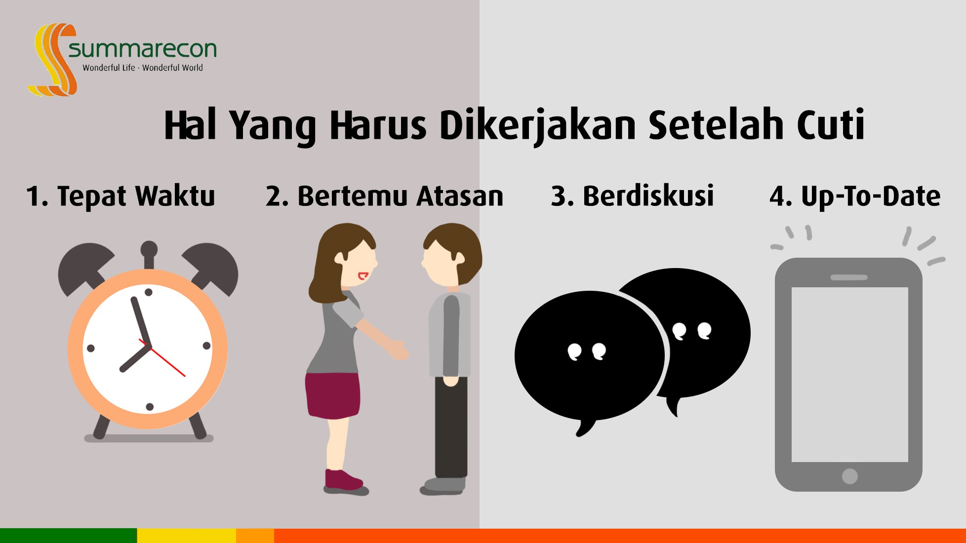 Hal yang Harus Dilakukan Setelah Cuti