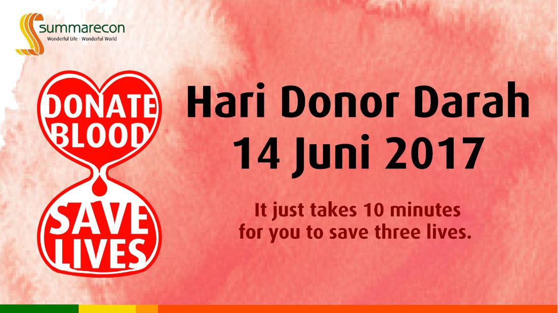 Hari Donor Darah Sedunia 2017