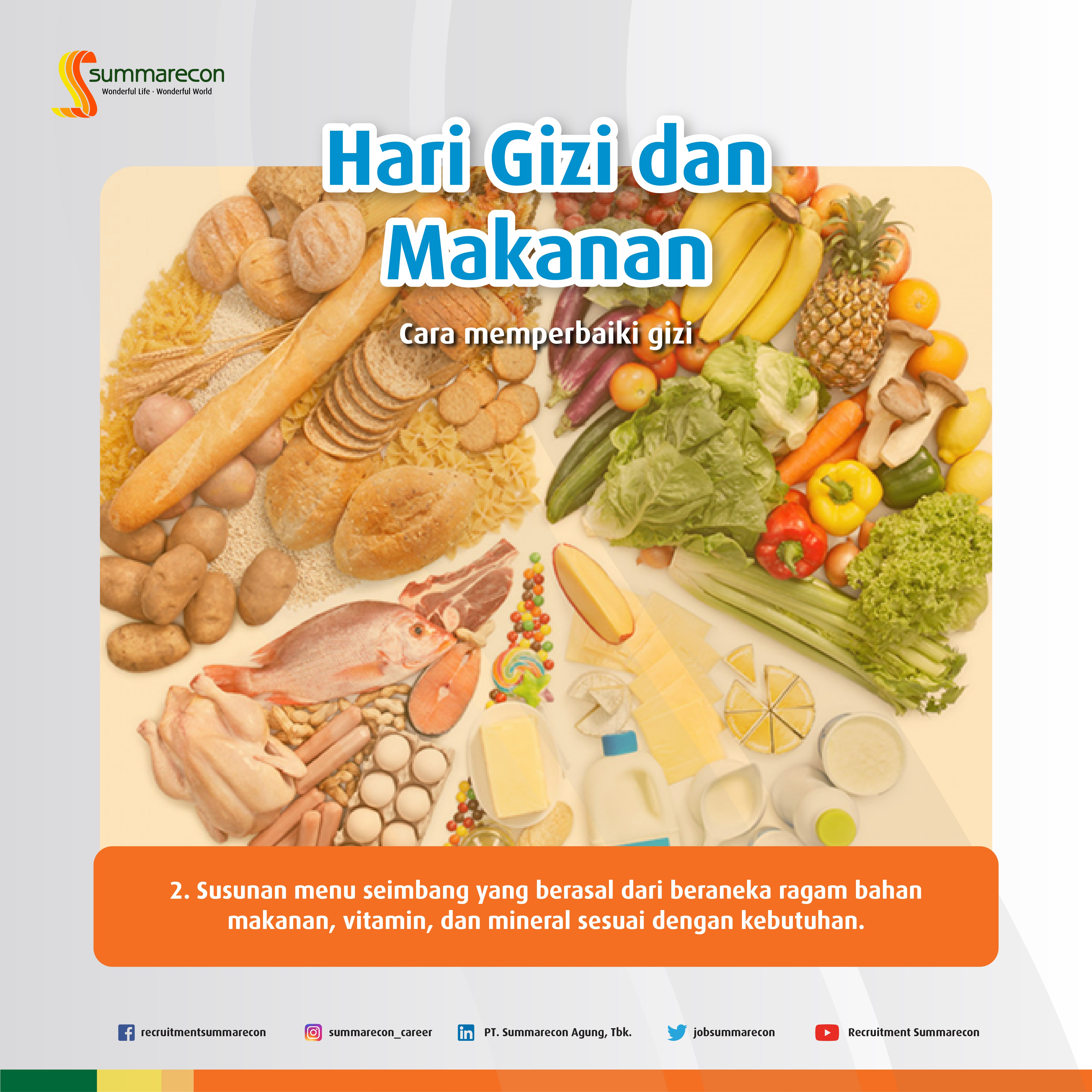 Hari Gizi dan Makanan - Cara Memperbaiki Gizi (2/5)