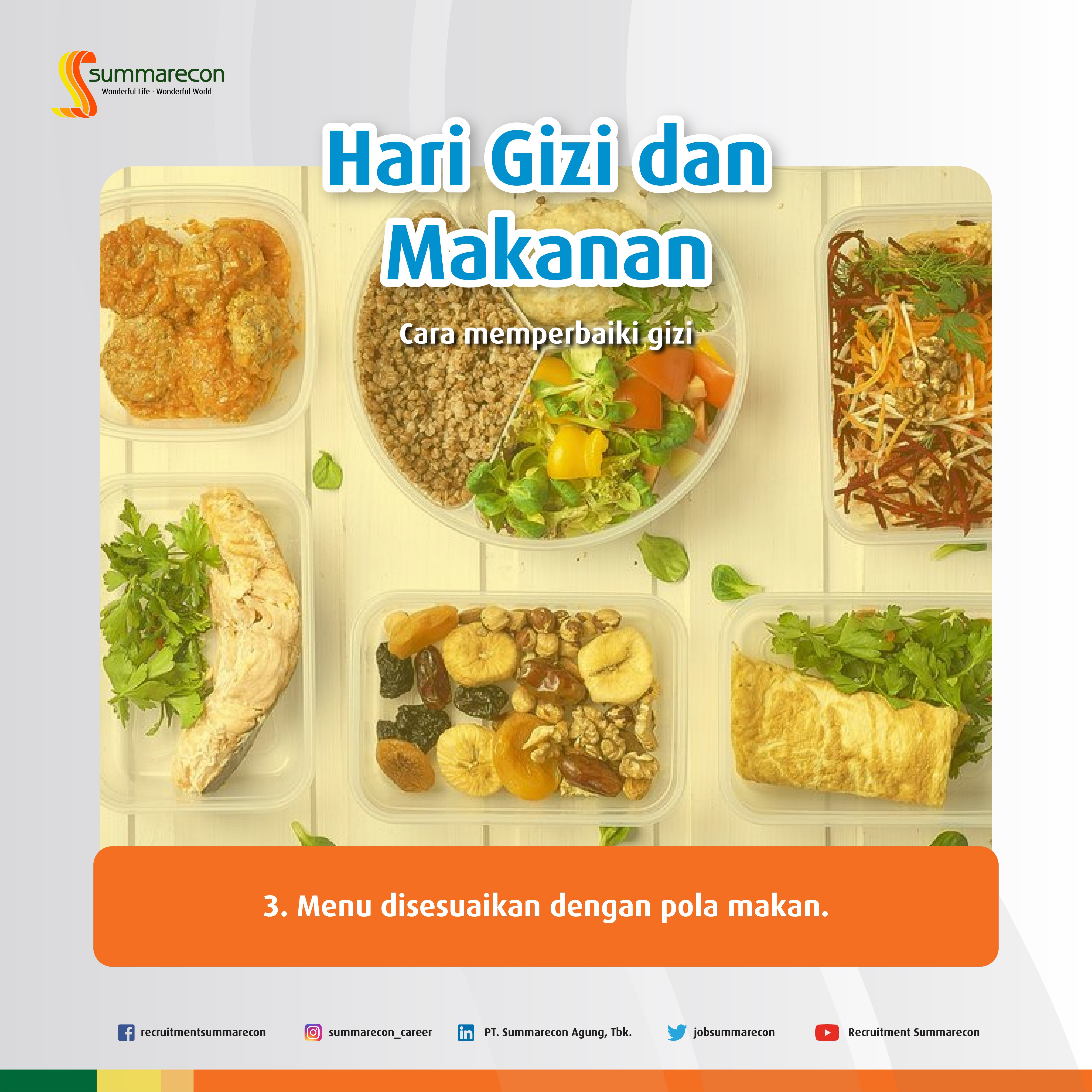 Hari Gizi dan Makanan - Cara Memperbaiki Gizi (3/5)