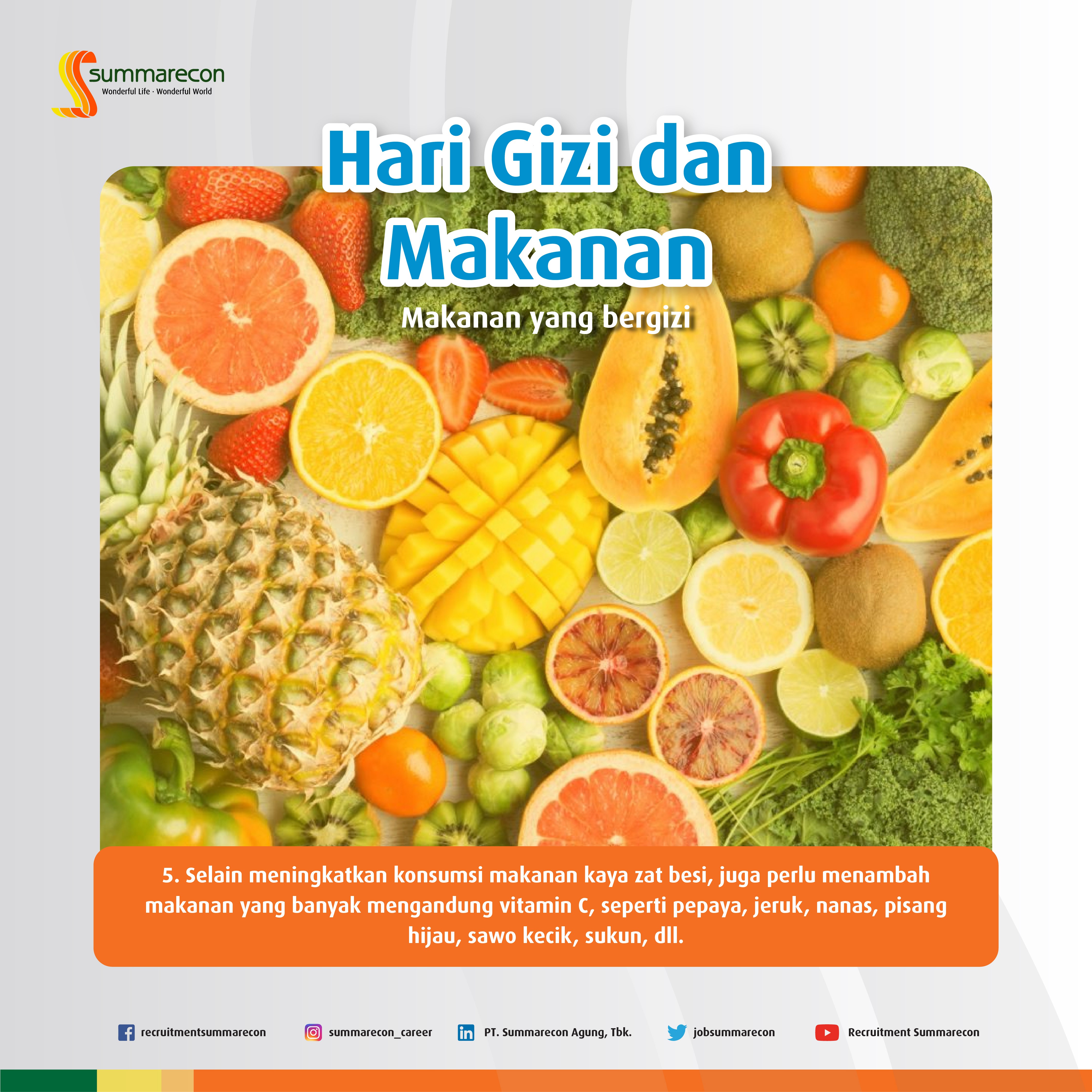 Hari Gizi dan Makanan - Cara Memperbaiki Gizi (5/5)