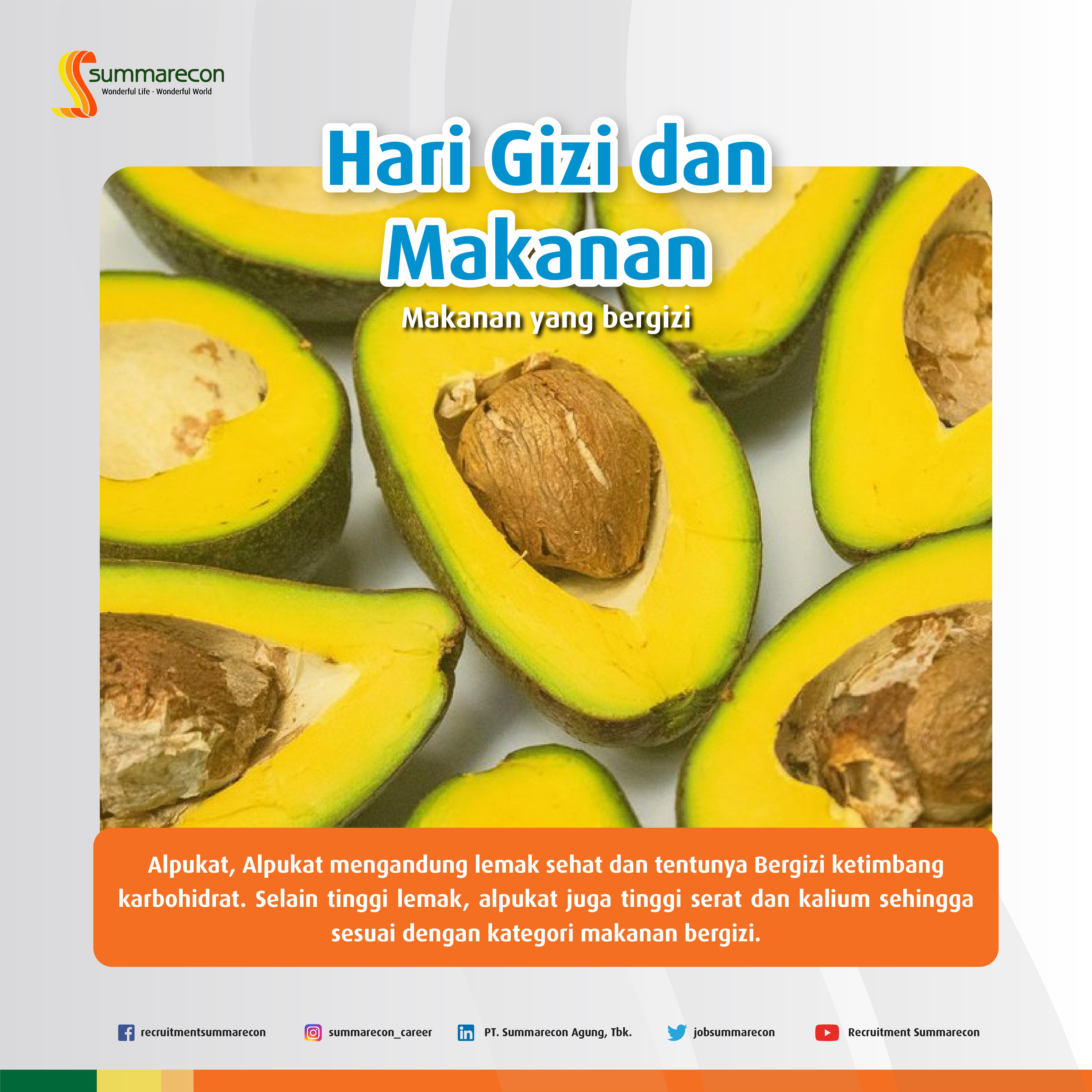 Hari Gizi dan Makanan - Makanan yang Bergizi (1/10)