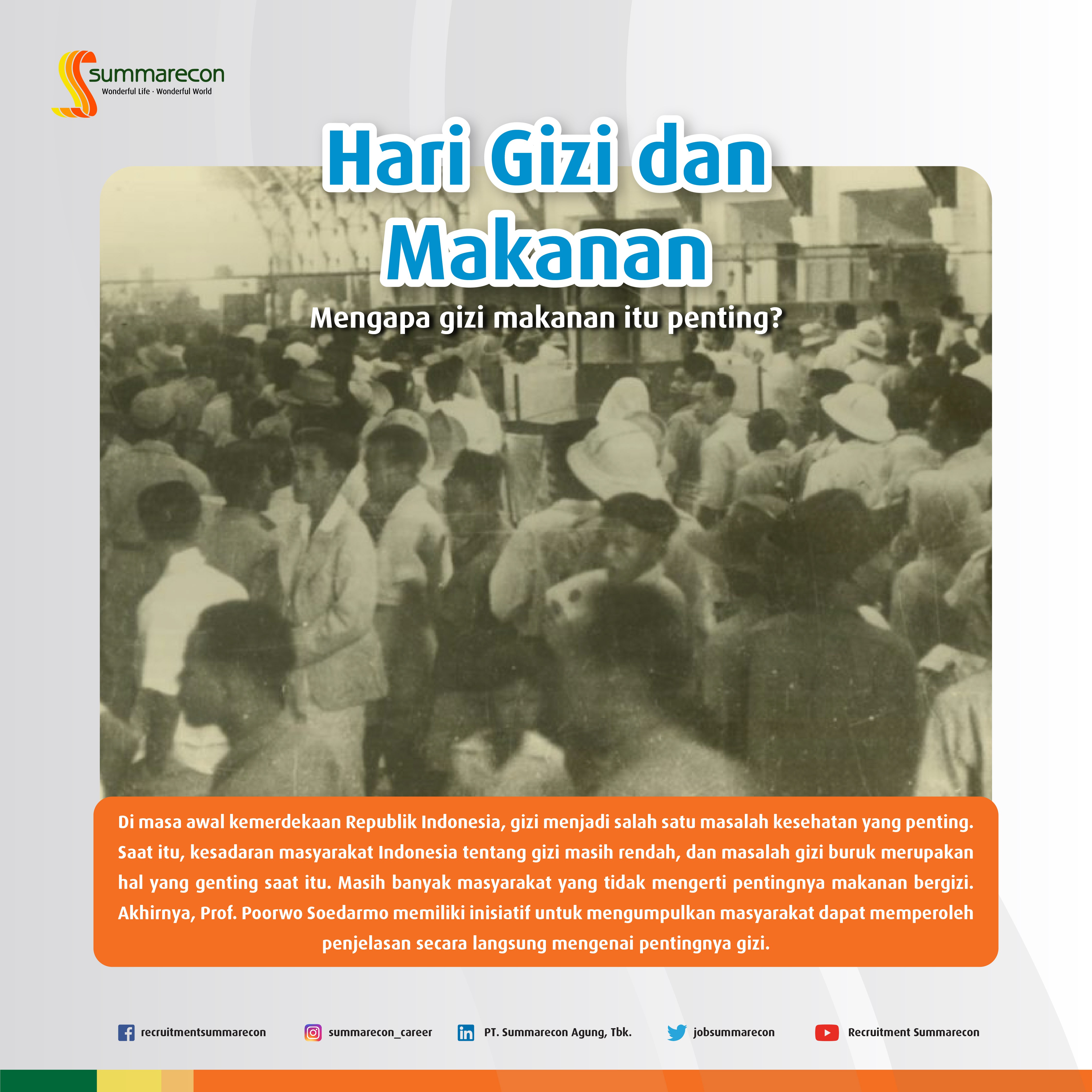 Hari Gizi dan Makanan - Mengapa Gizi Makanan Itu Penting? (1/3)
