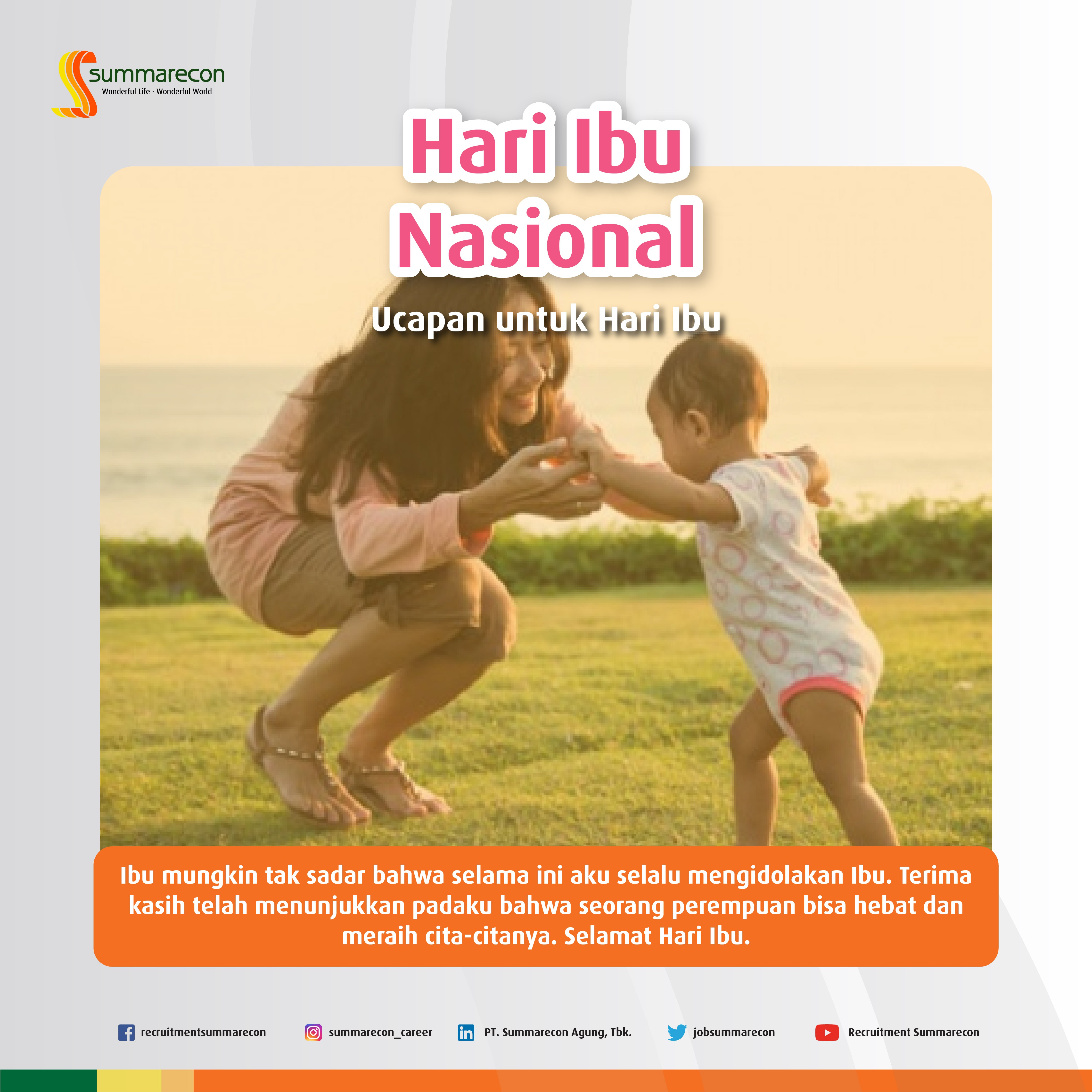 Hari Ibu Nasional - Ucapan untuk Hari Ibu (2/6)