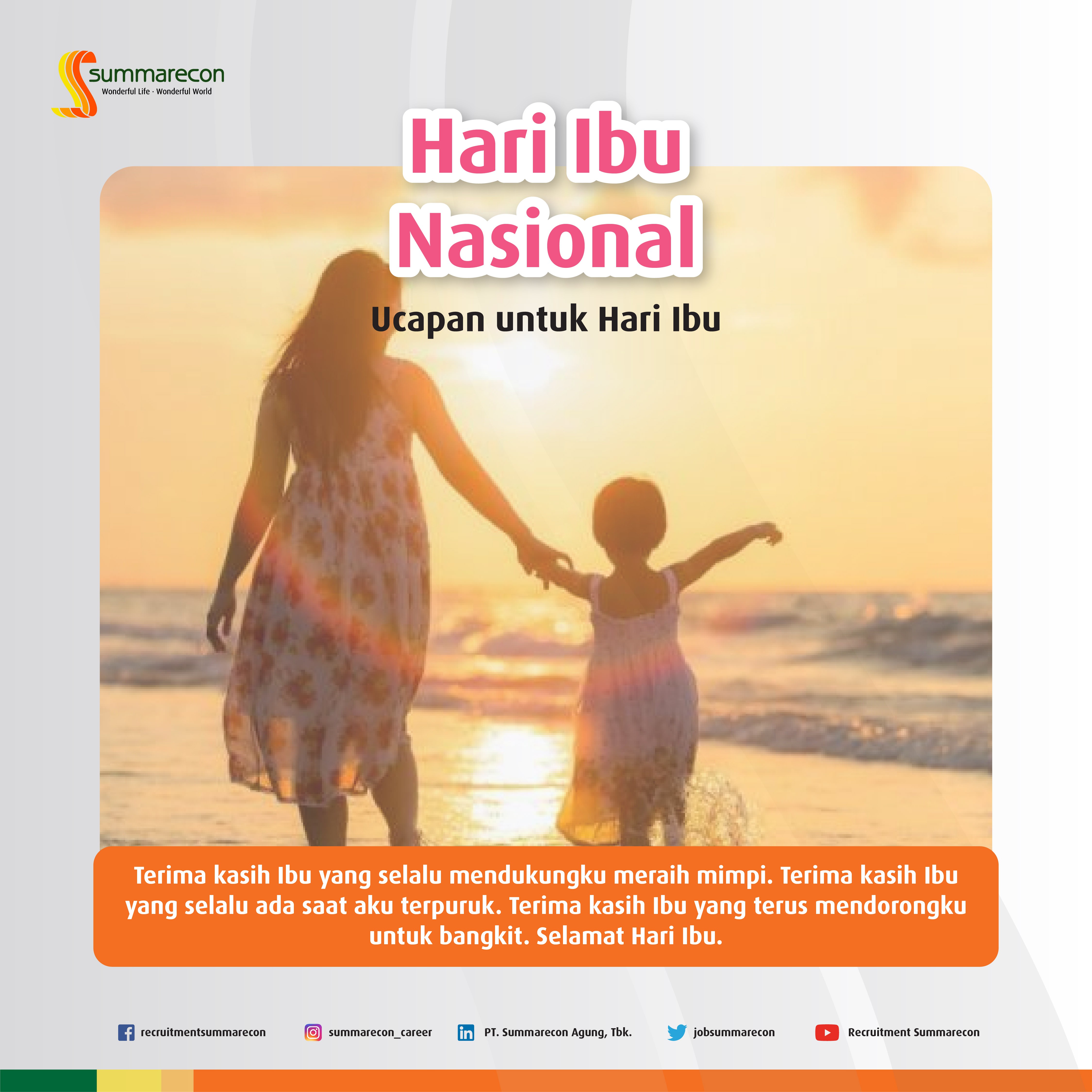 Hari Ibu Nasional - Ucapan untuk Hari Ibu (3/6)