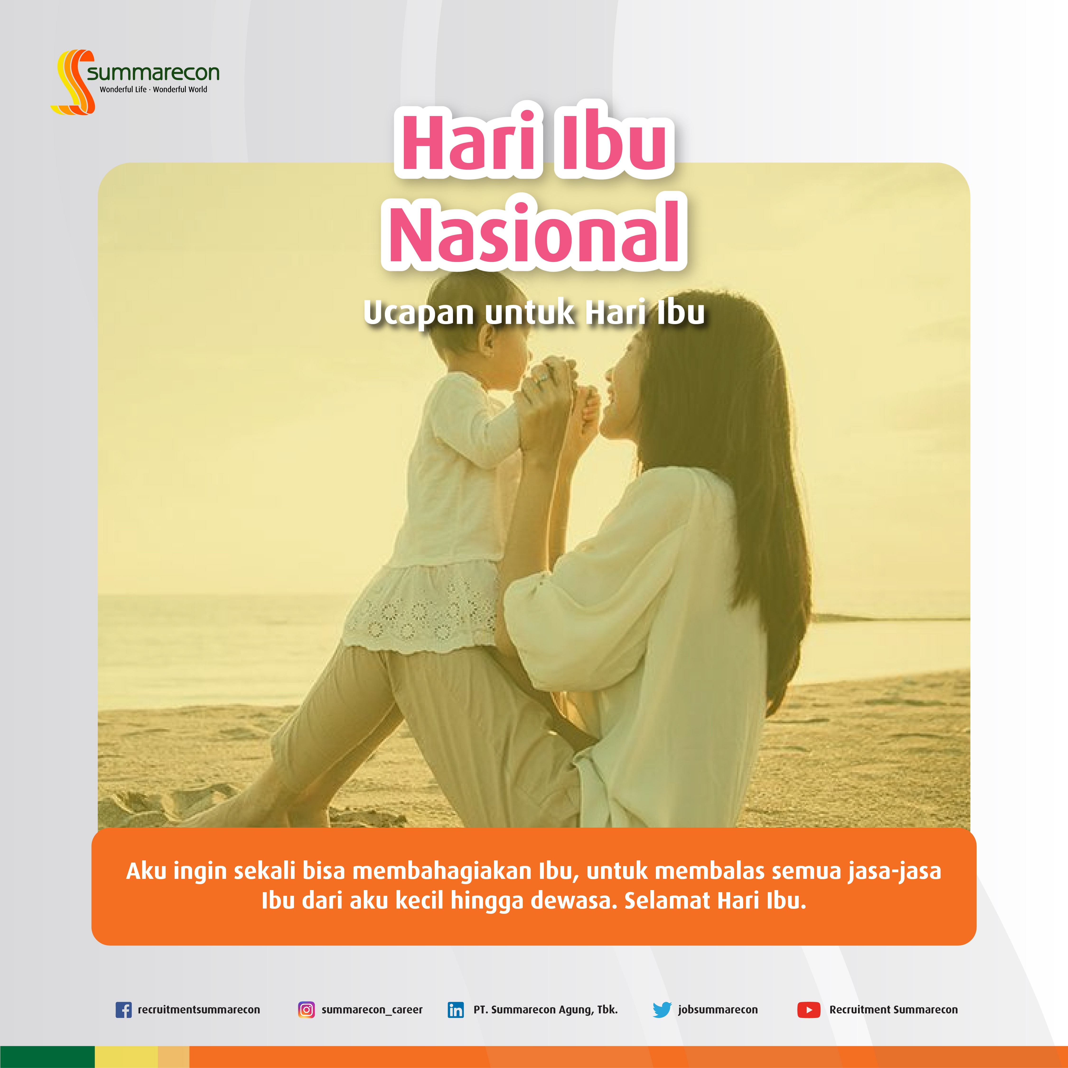 Hari Ibu Nasional - Ucapan untuk Hari Ibu (5/6)