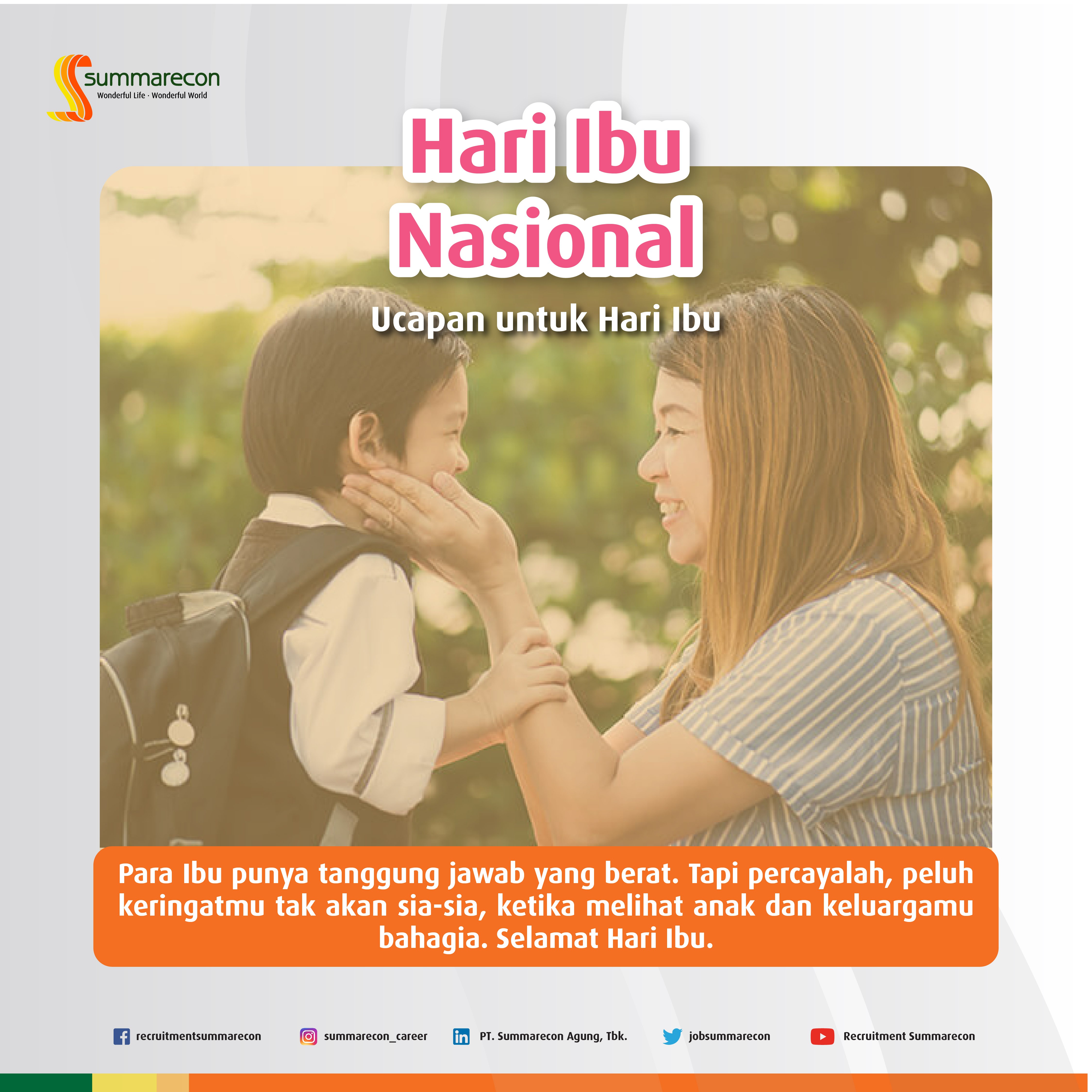 Hari Ibu Nasional - Ucapan untuk Hari Ibu (6/6)