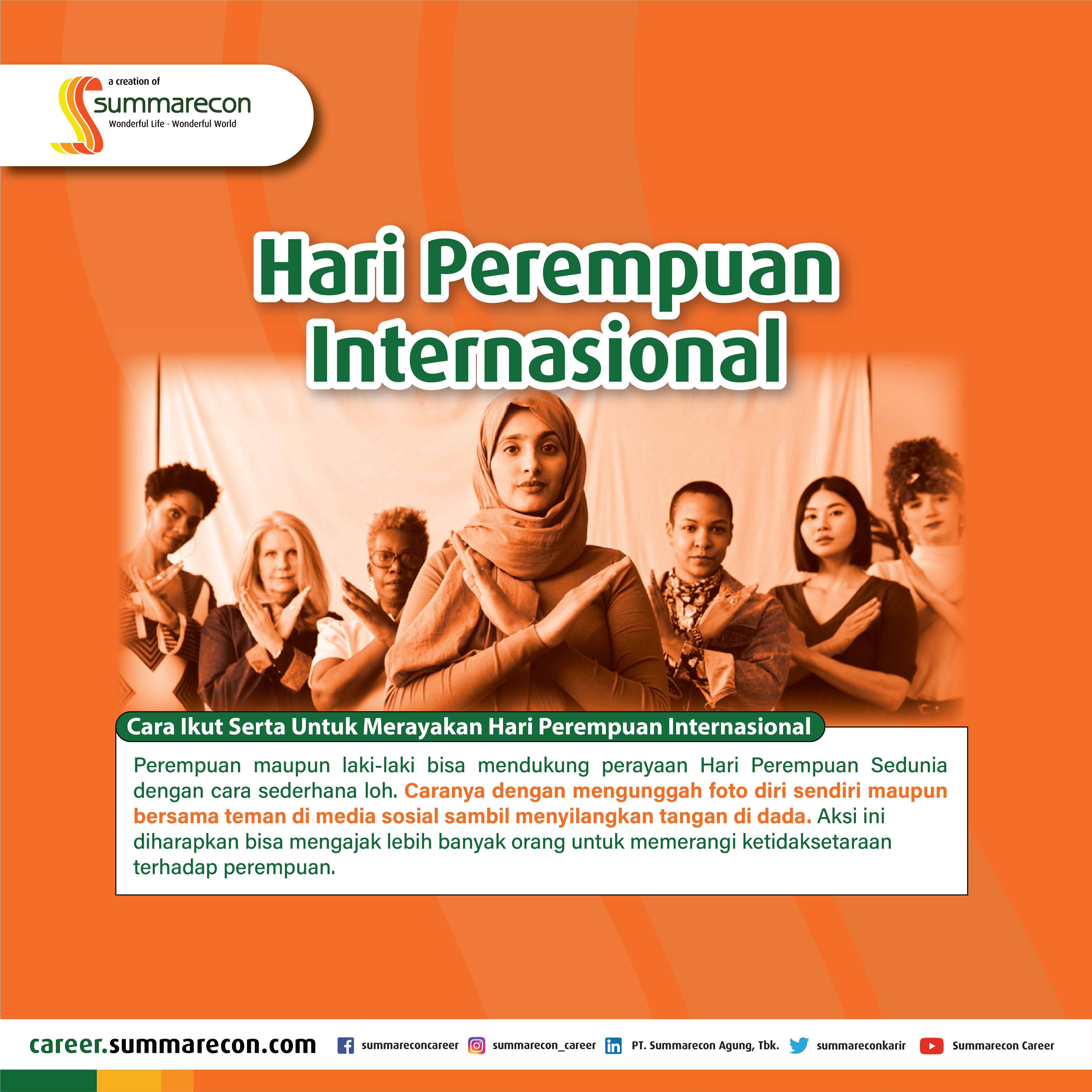 Hari Perempuan Internasional - Cara Ikut Serta Untuk Merayakan Hari Perempuan Internasional (1/3)