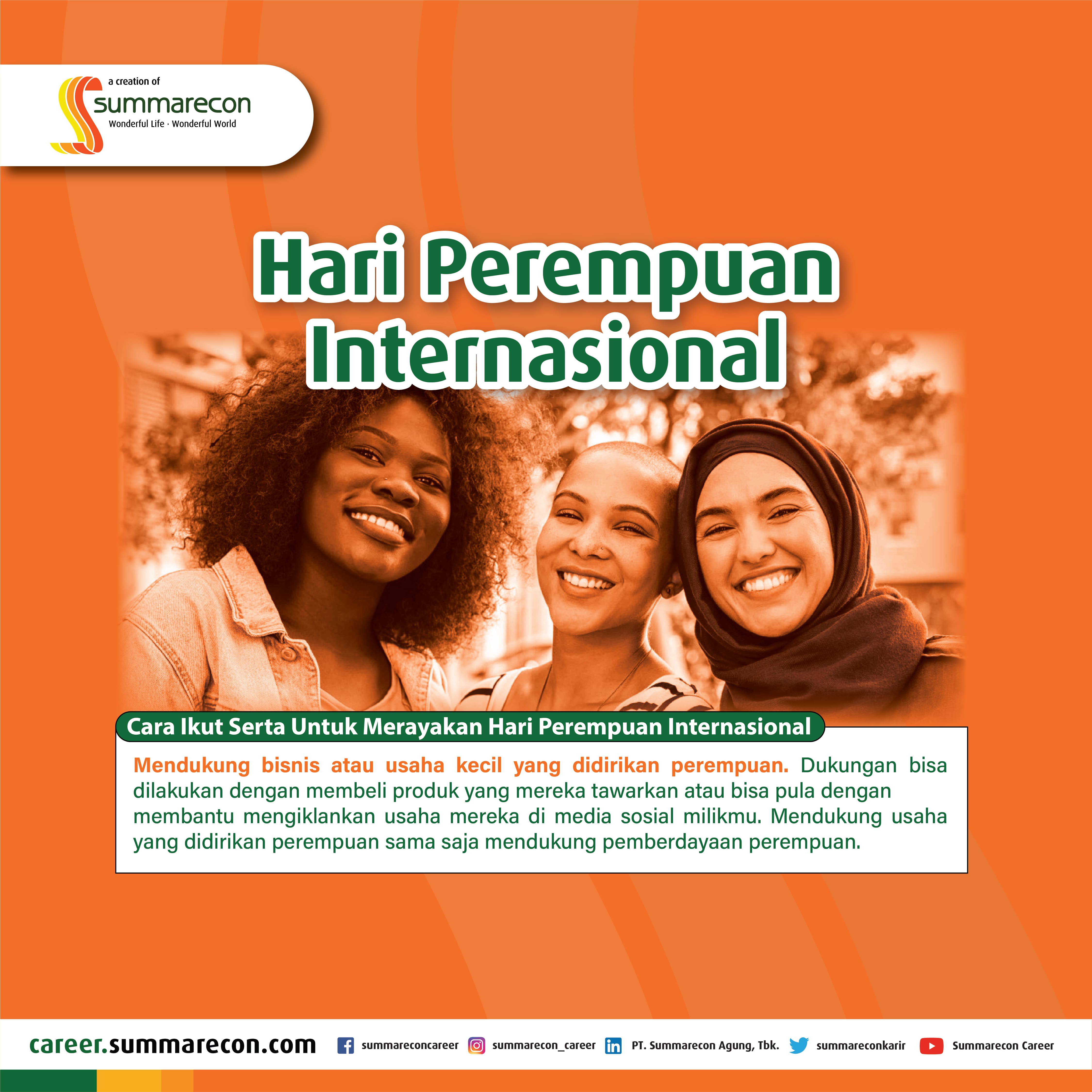 Hari Perempuan Internasional - Cara Ikut Serta Untuk Merayakan Hari Perempuan Internasional (3/3)