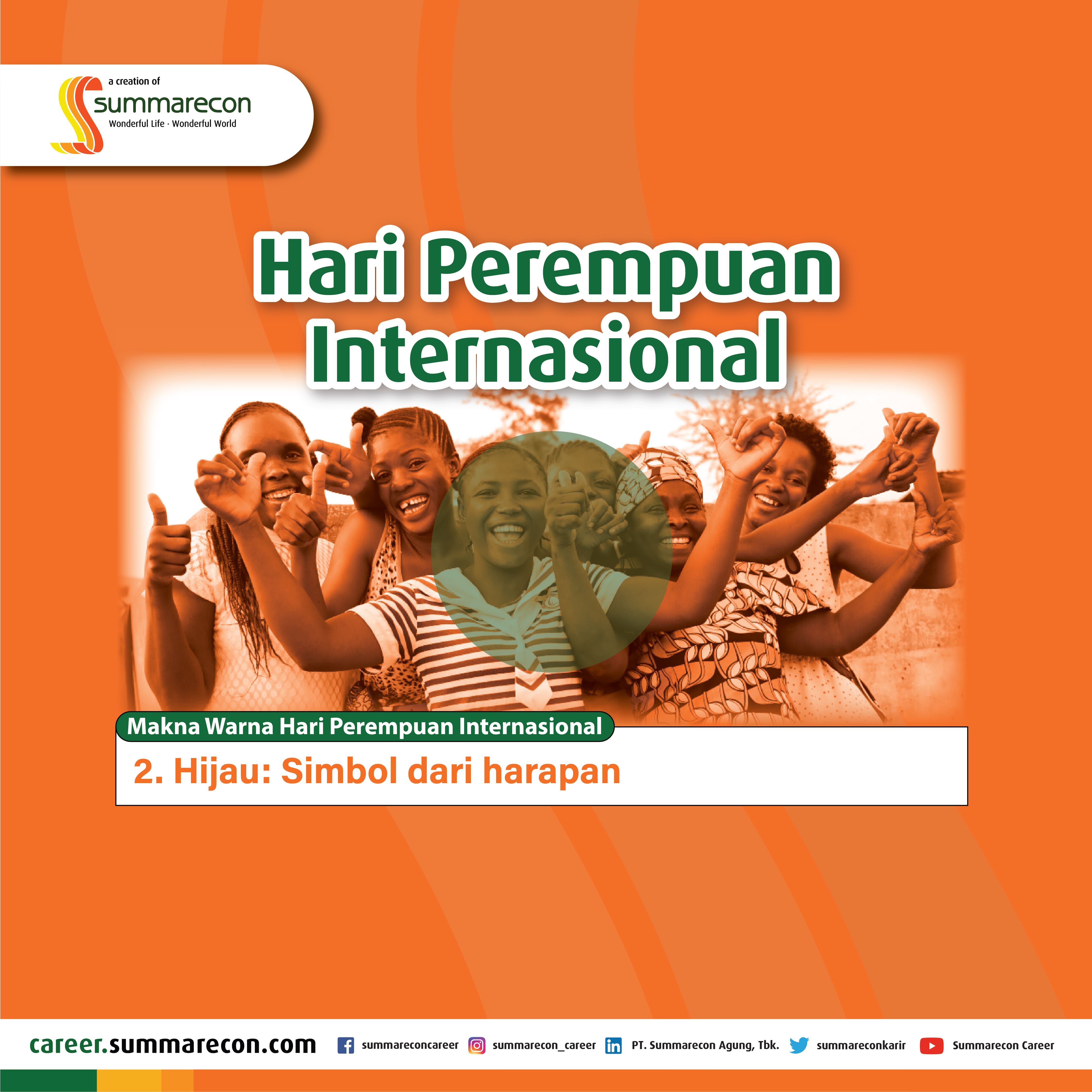 Hari Perempuan Internasional - Makna Warna Hari Perempuan Internasional (3/4)