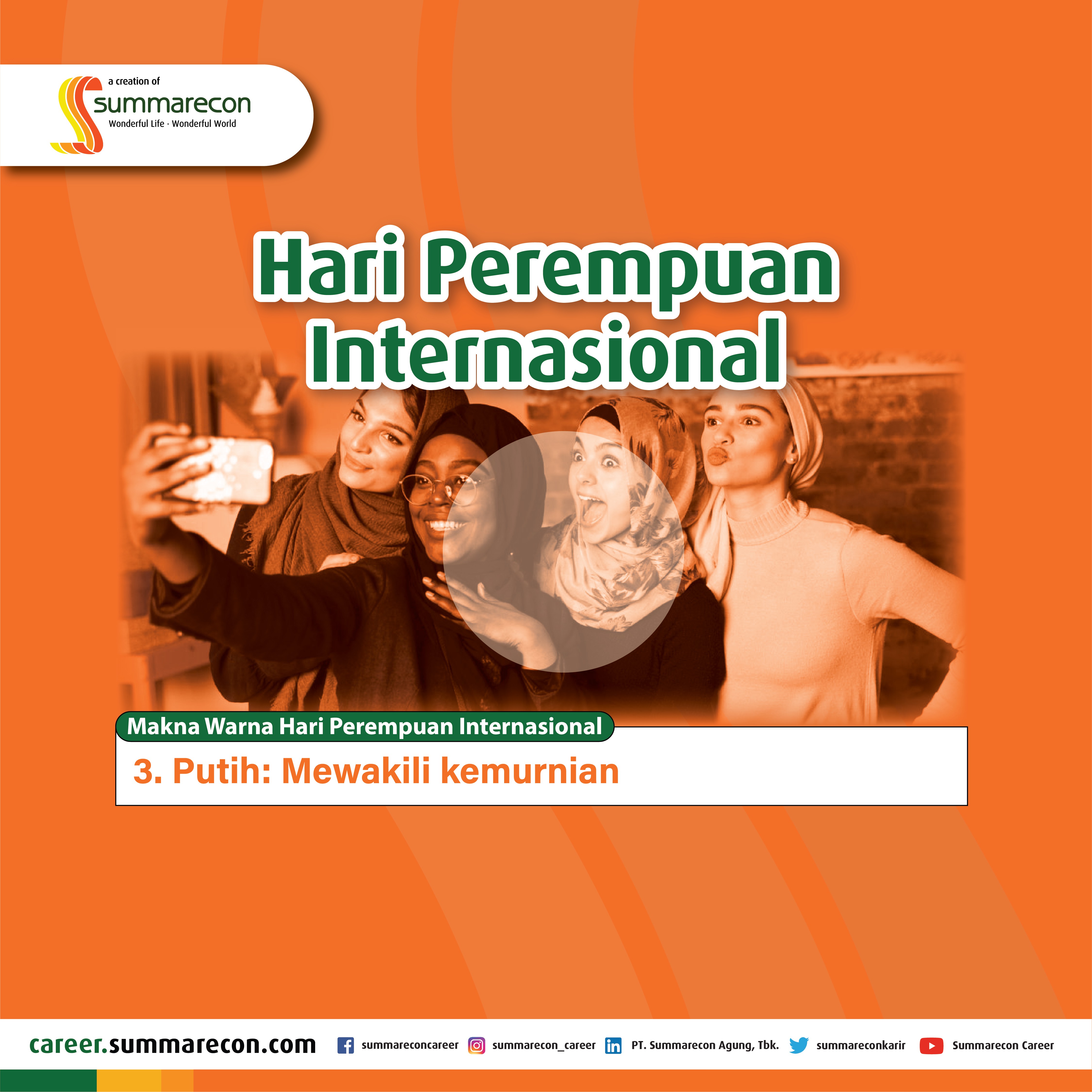 Hari Perempuan Internasional - Makna Warna Hari Perempuan Internasional (4/4)