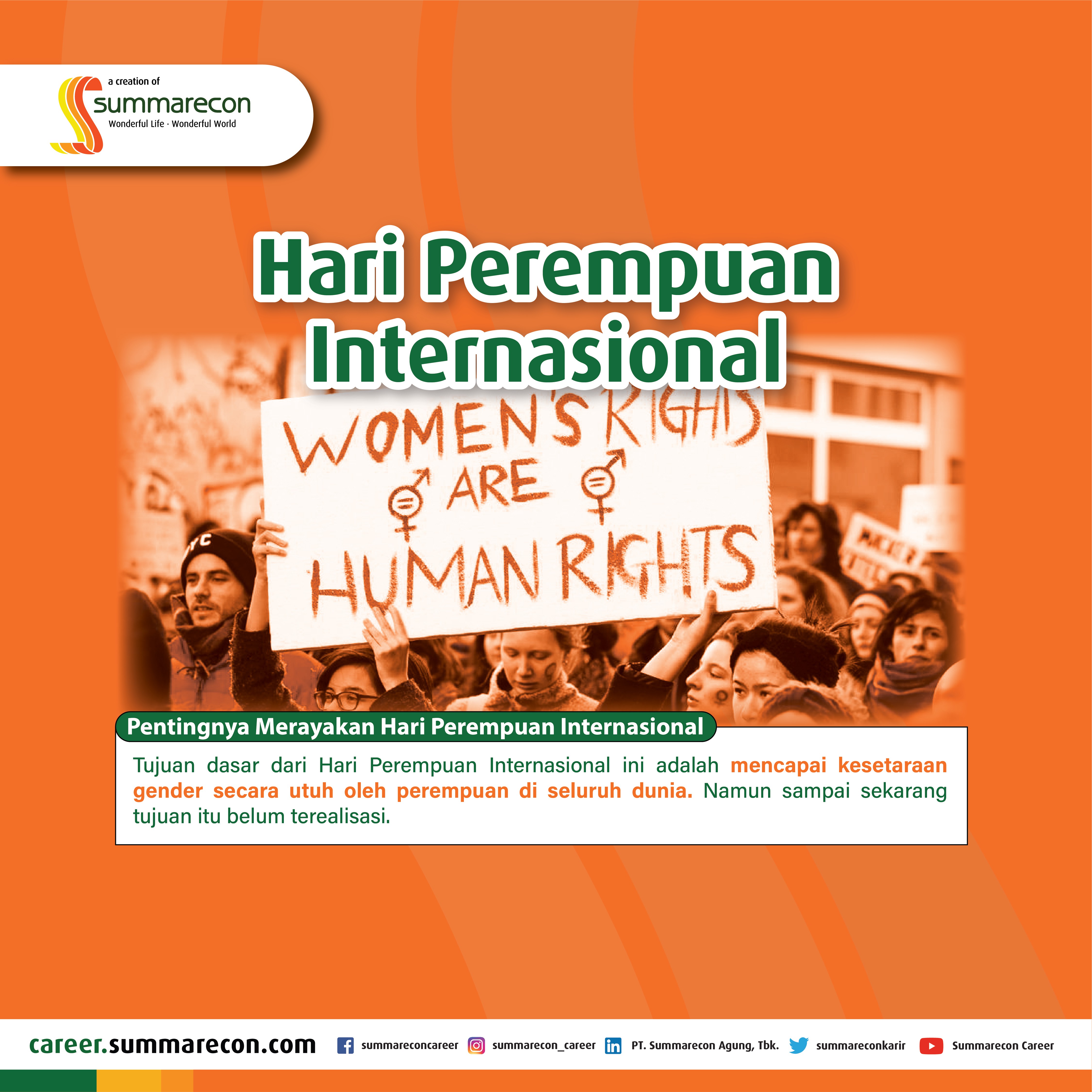 Hari Perempuan Internasional - Pentingnya Merayakan Hari Perempuan Internasional (1/3)