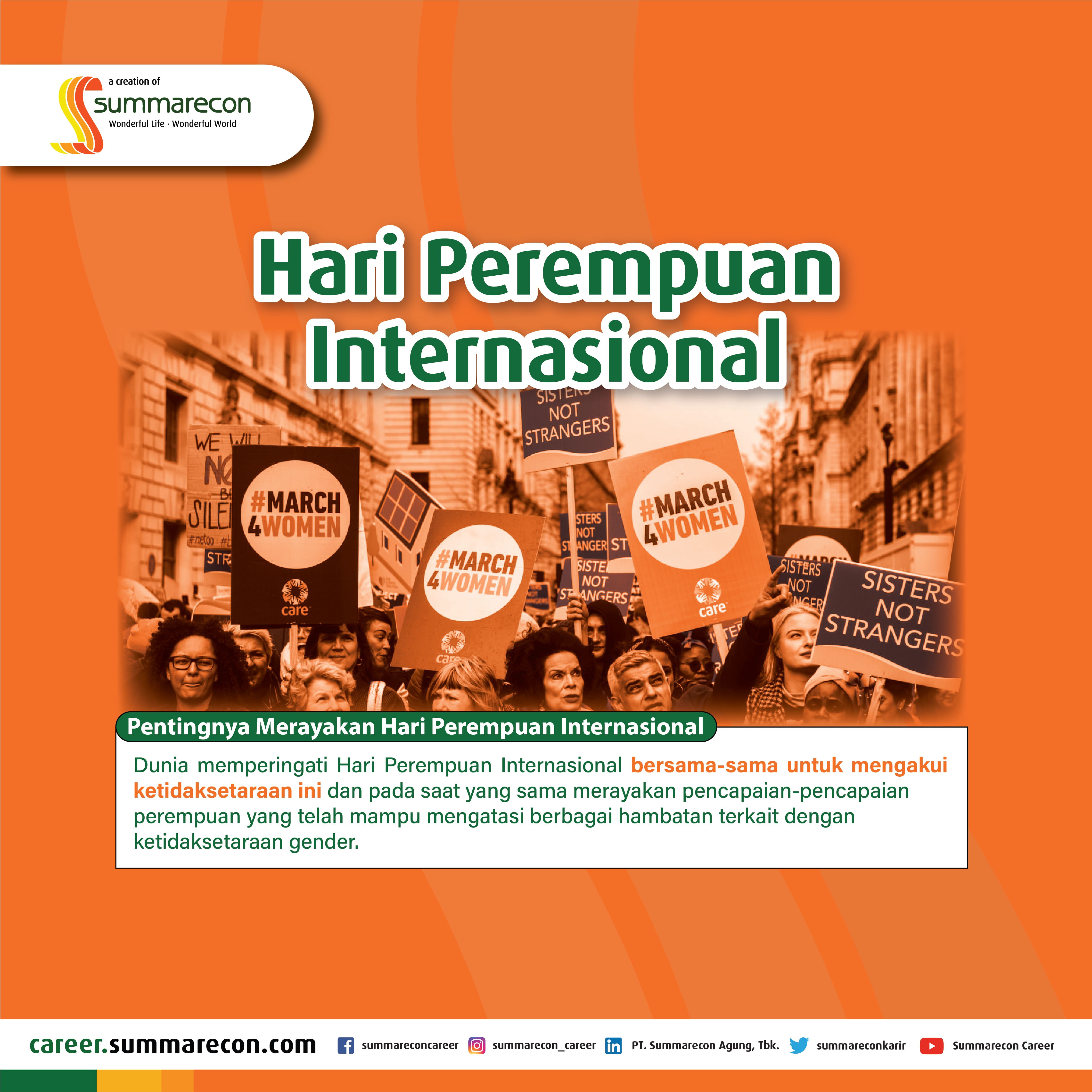 Hari Perempuan Internasional - Pentingnya Merayakan Hari Perempuan Internasional (3/3)