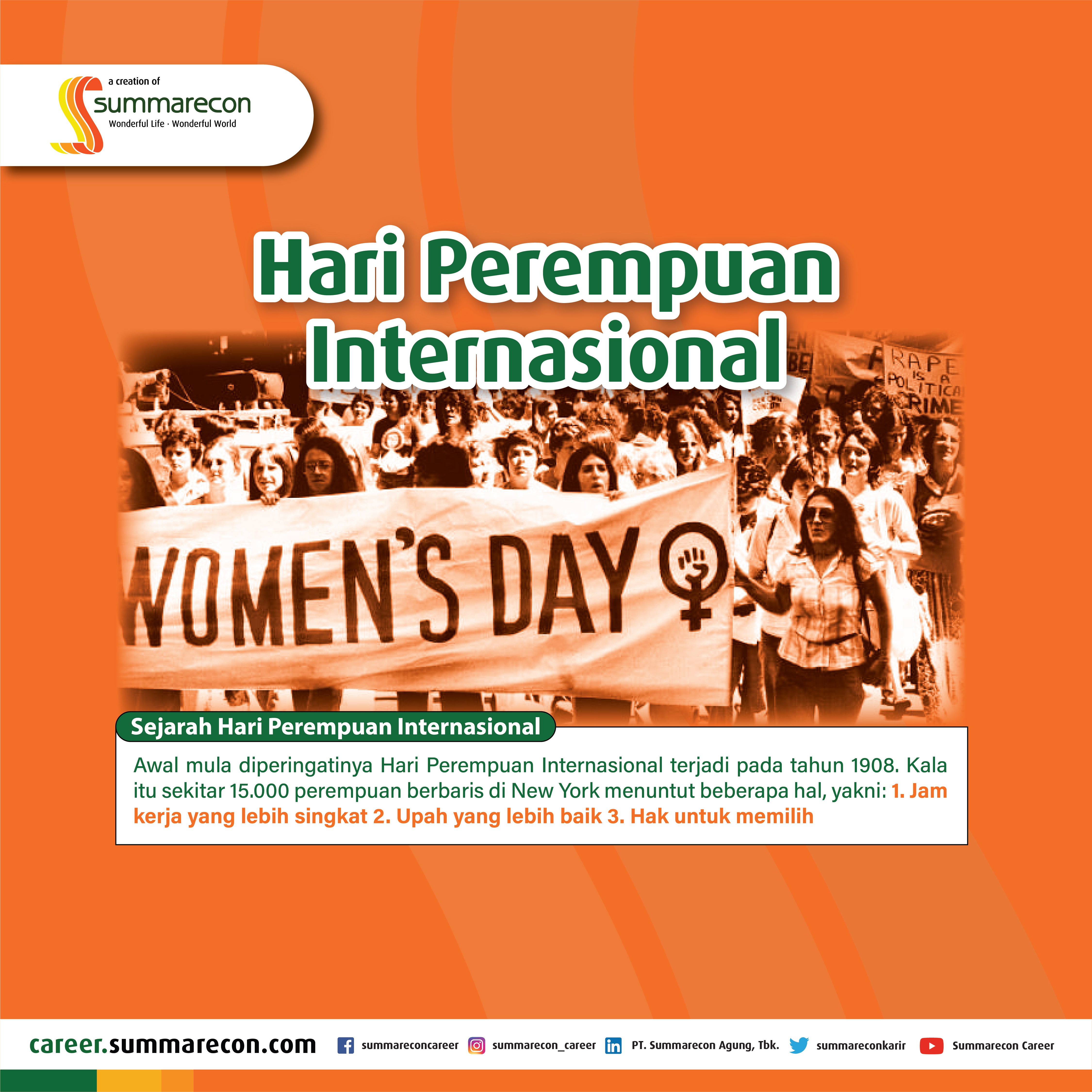 Hari Perempuan Internasional - Sejarah Hari Perempuan Internasional (1/9)