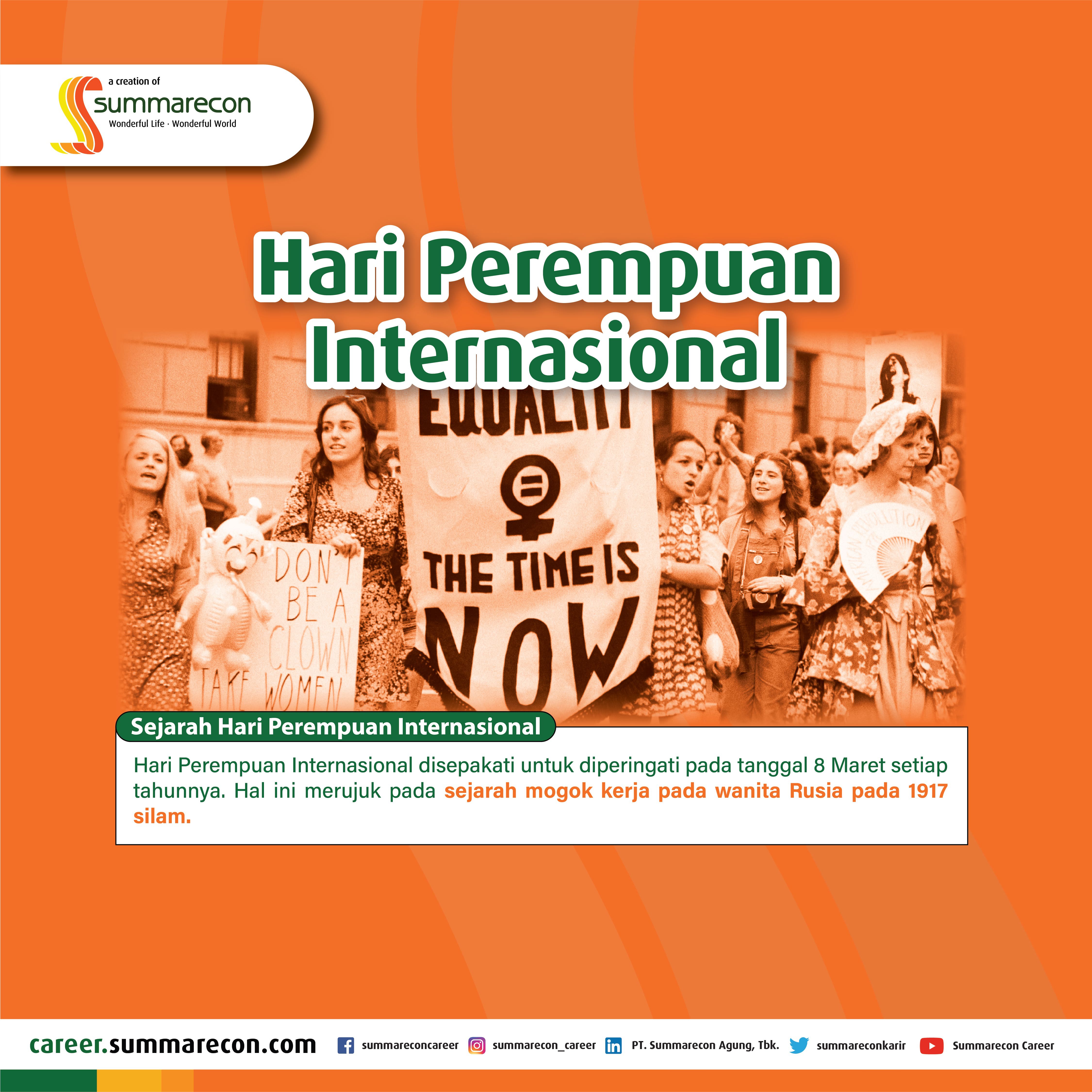 Hari Perempuan Internasional - Sejarah Hari Perempuan Internasional (8/9)