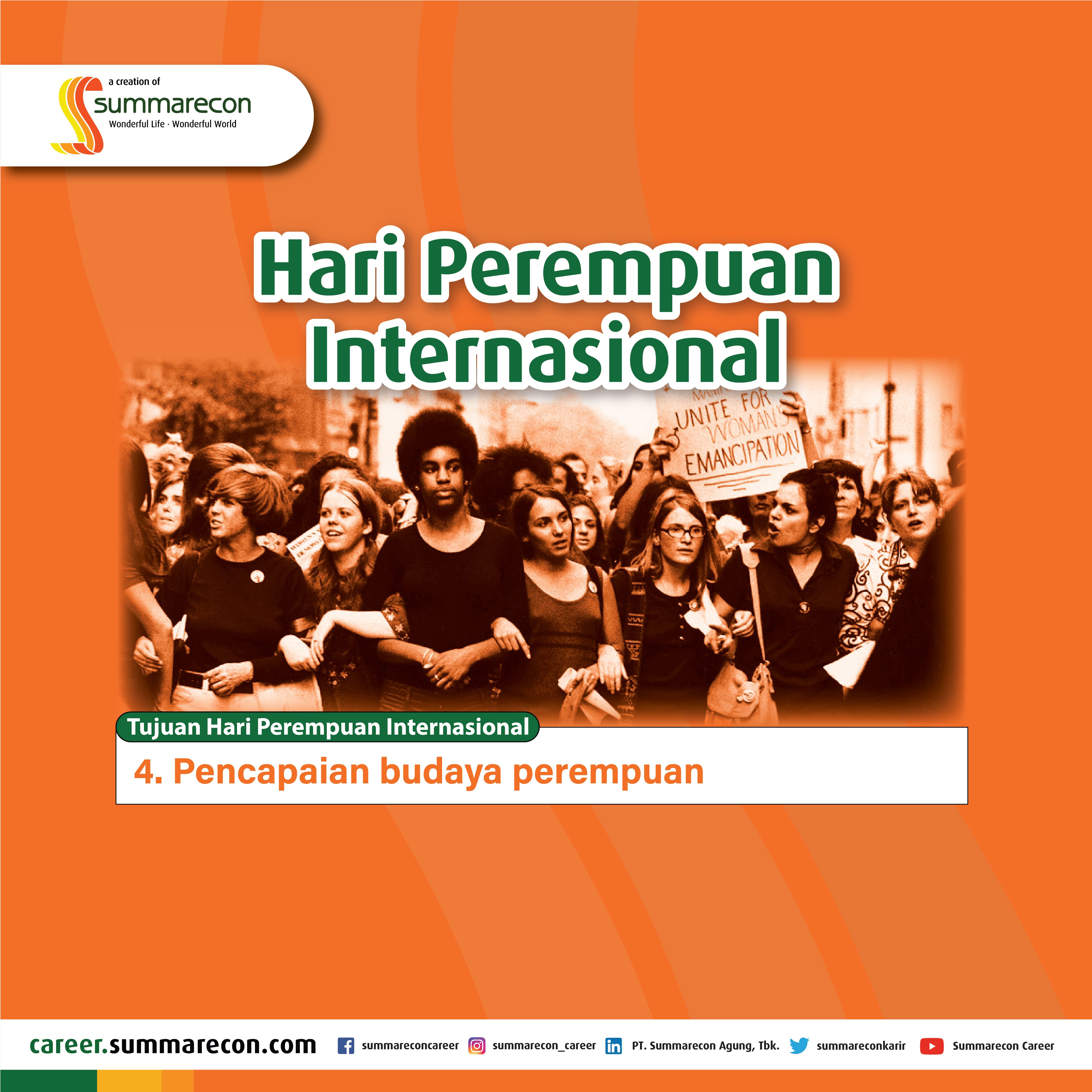 Hari Perempuan Internasional - Tujuan Hari Perempuan Internasional (4/4)