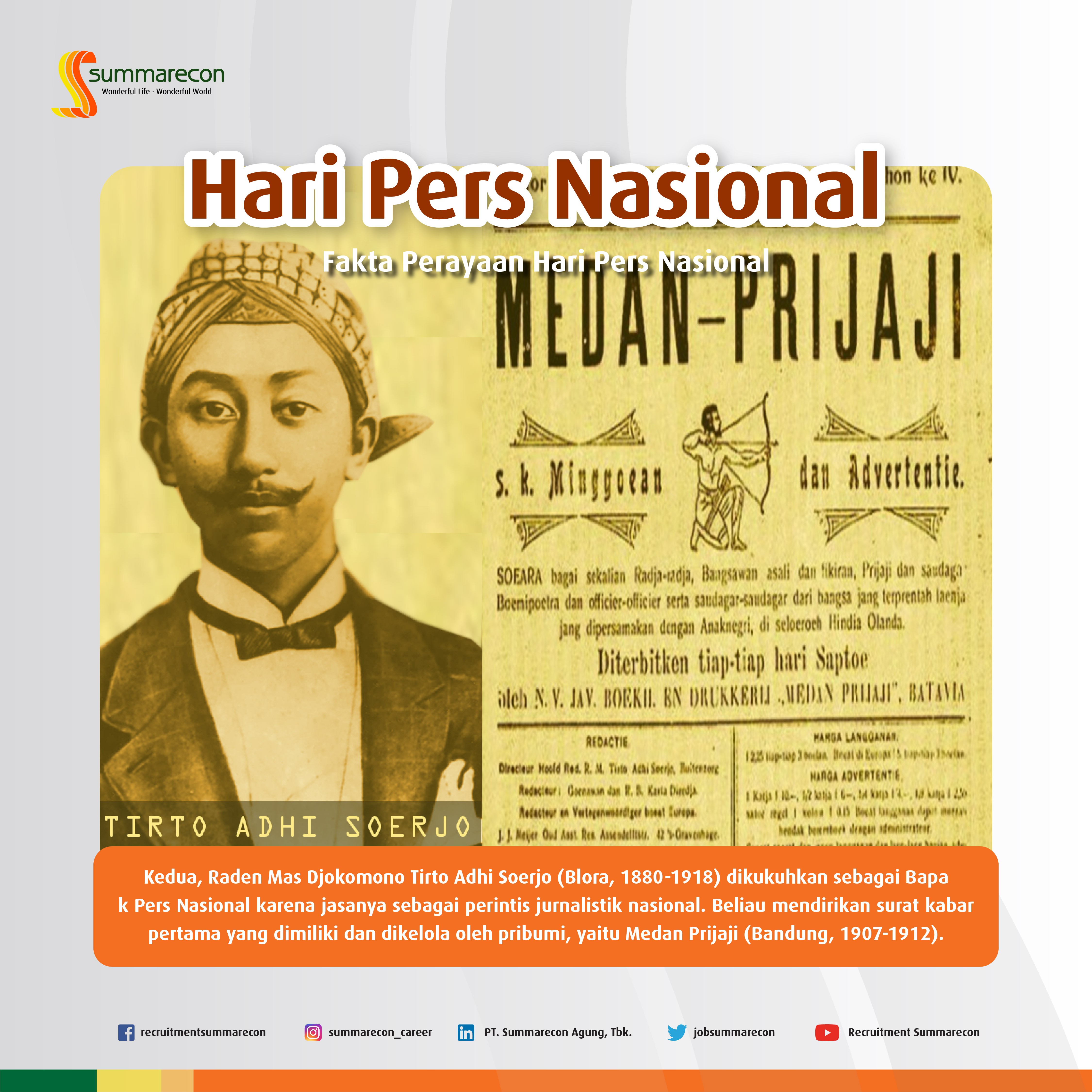Hari Pers Nasional - Fakta Perayaan Hari Pers (2/3)