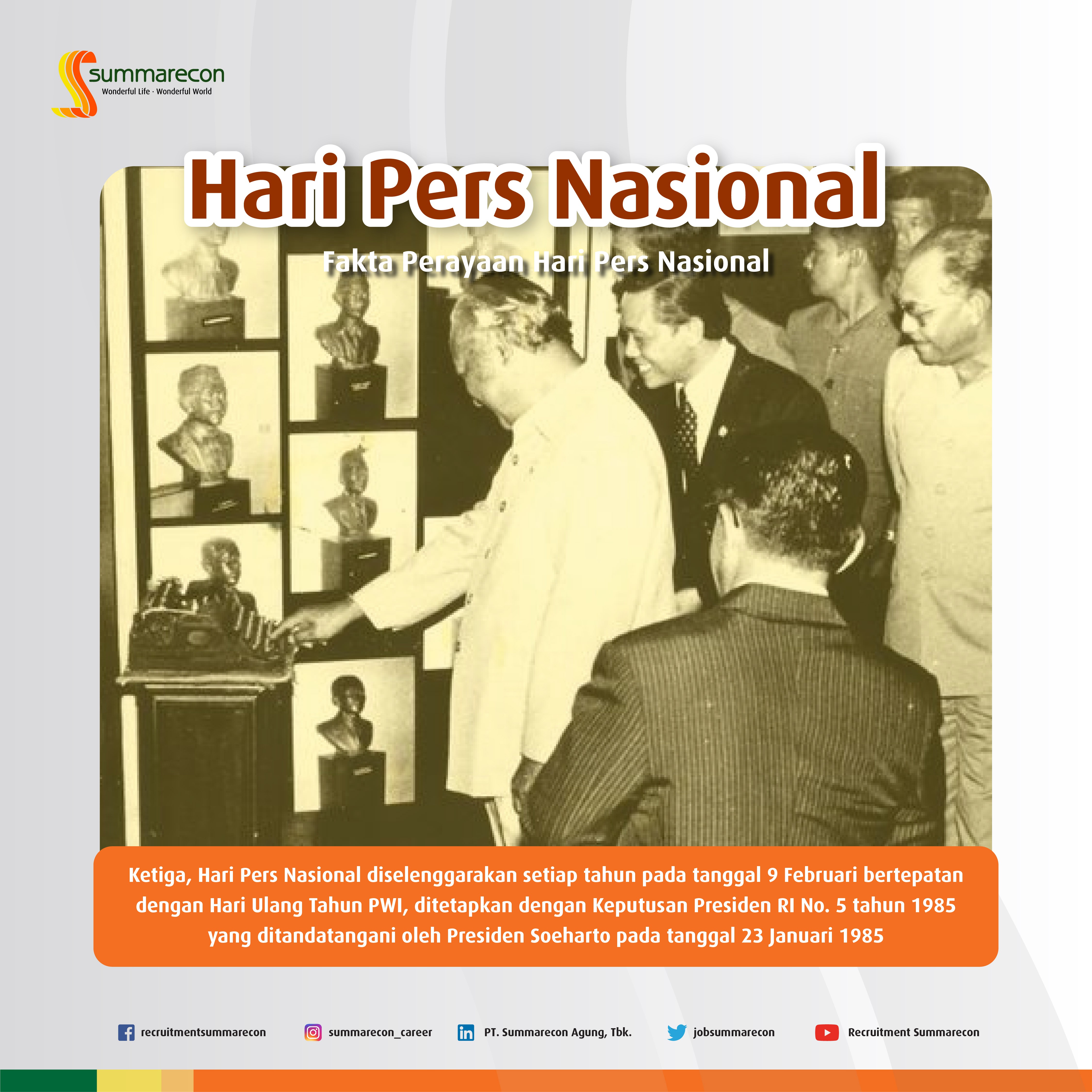 Hari Pers Nasional - Fakta Perayaan Hari Pers (3/3)
