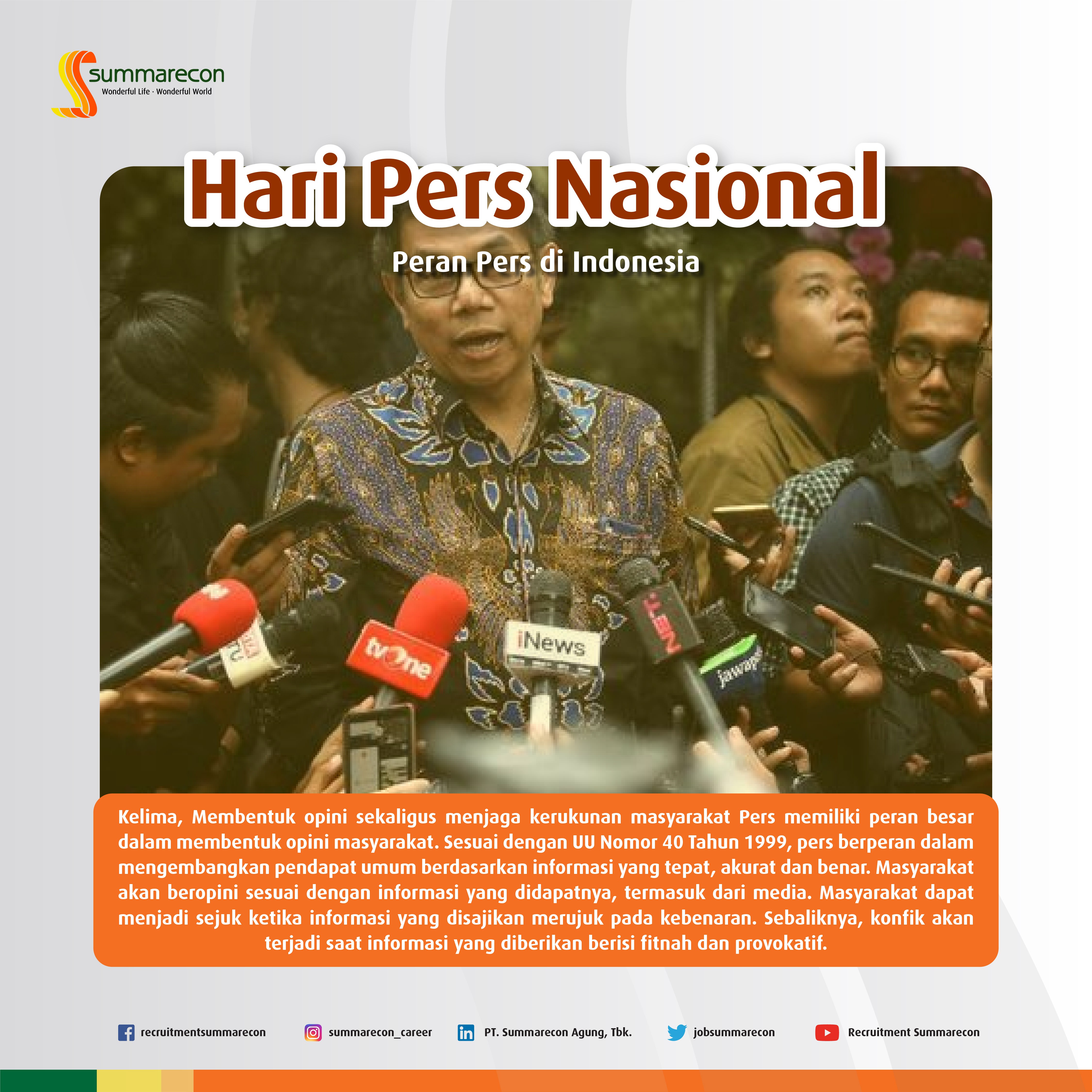 Hari Pers Nasional - Peran Pers di Indonesia (5/5)