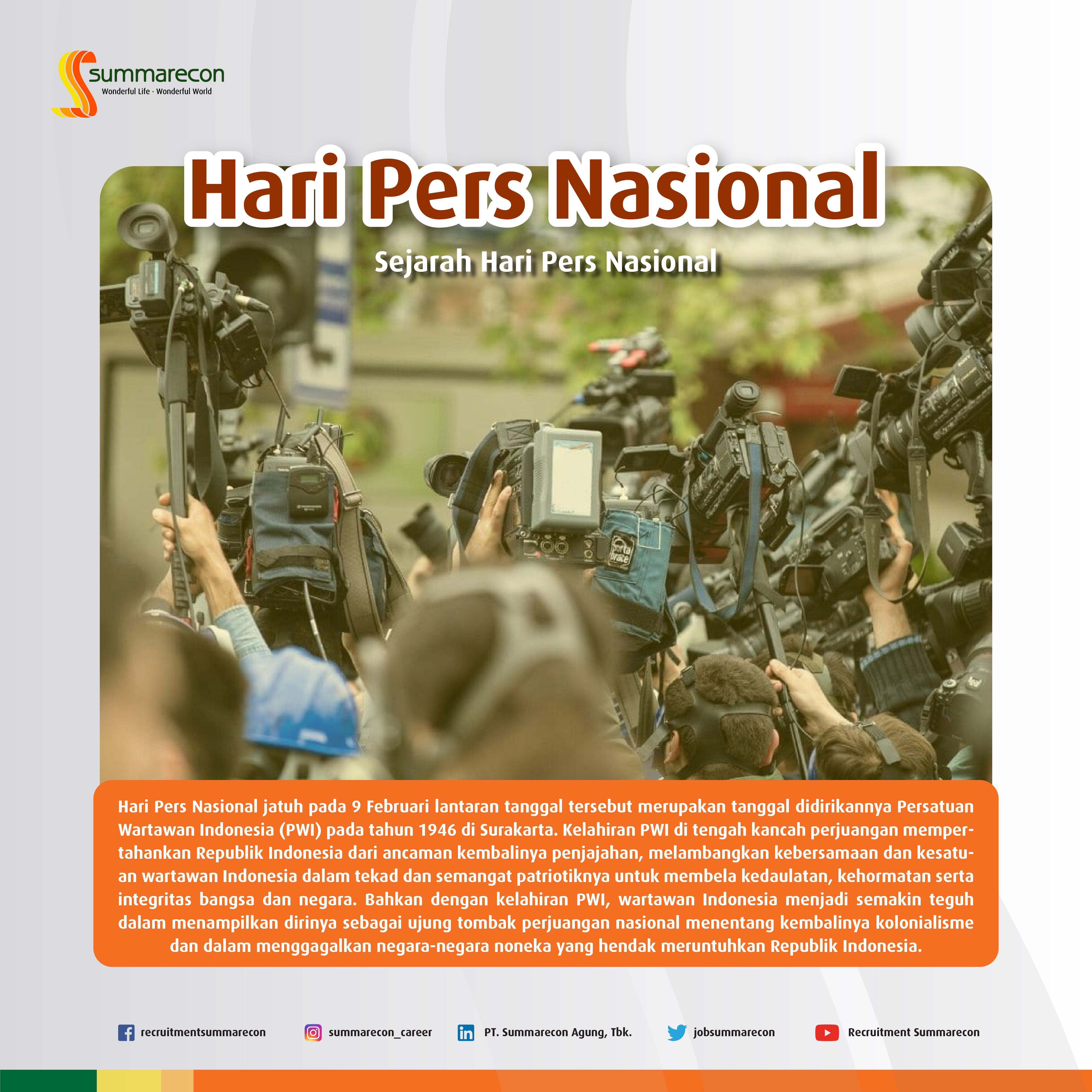 Hari Pers Nasional - Sejarah Hari Pers Nasional (1/8)