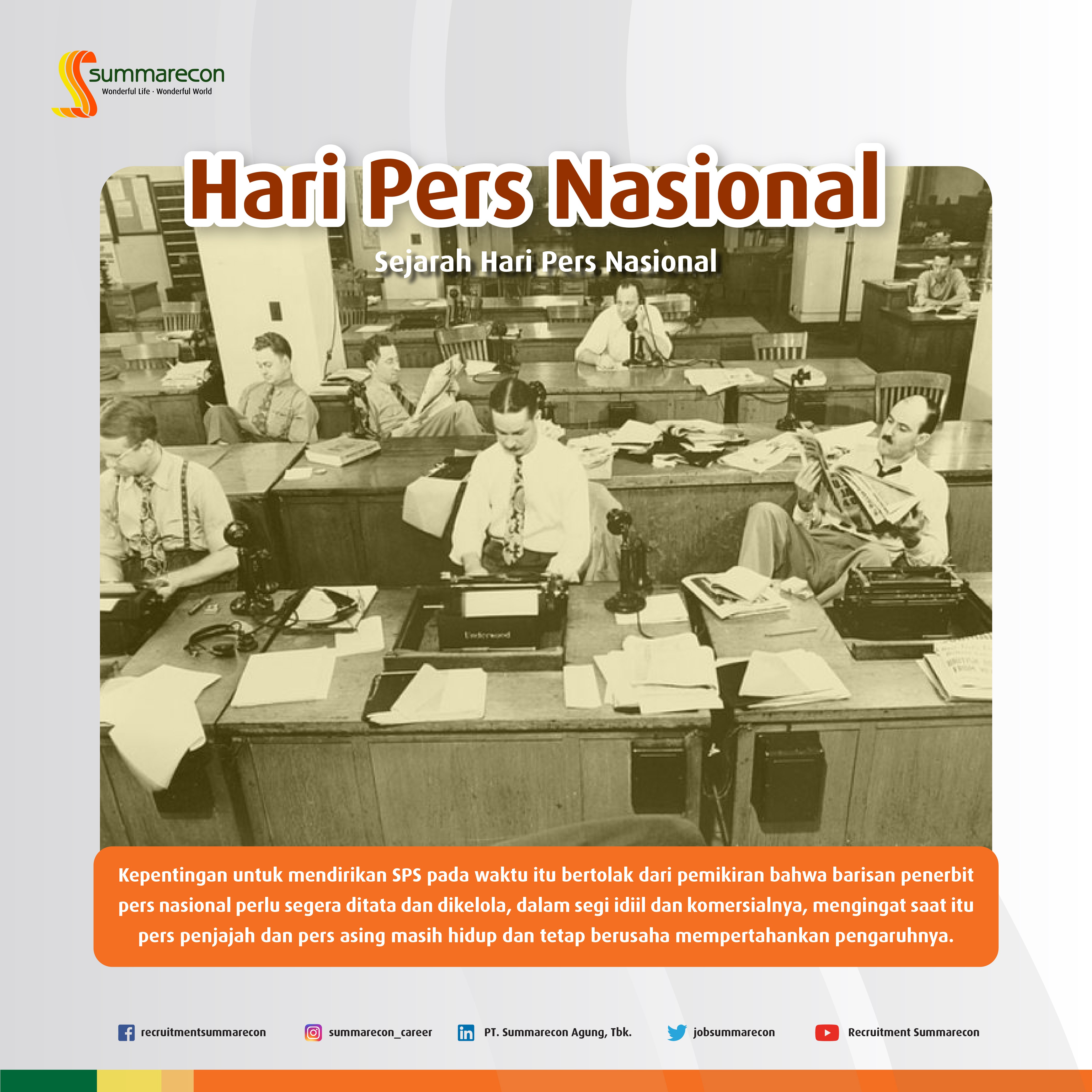 Hari Pers Nasional - Sejarah Hari Pers Nasional (3/8)