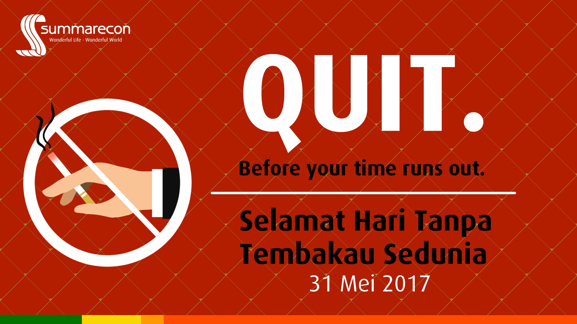 Hari Tanpa Tembakau Sedunia