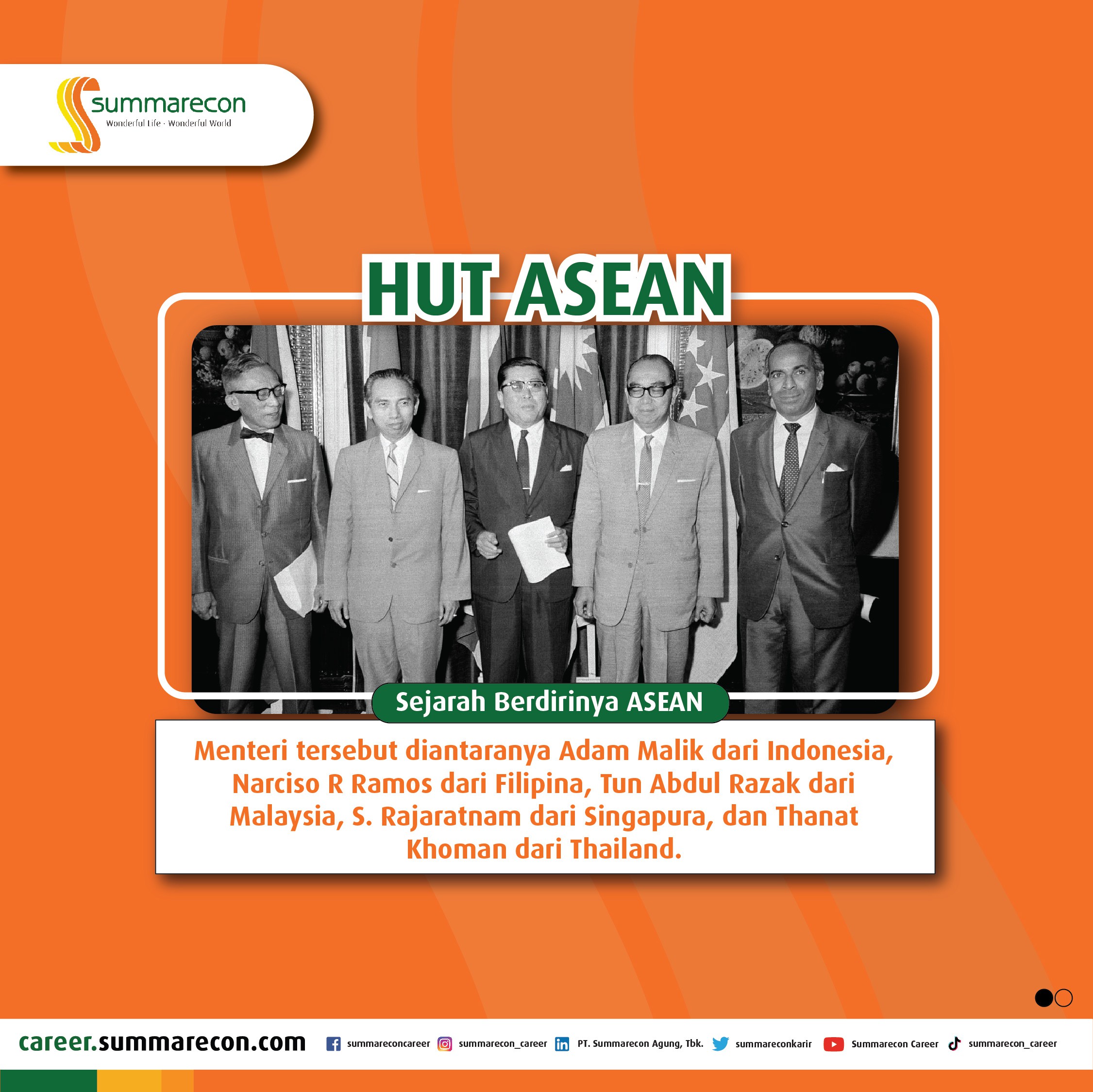 HUT ASEAN - Sejarah Berdirinya ASEAN (2/8)