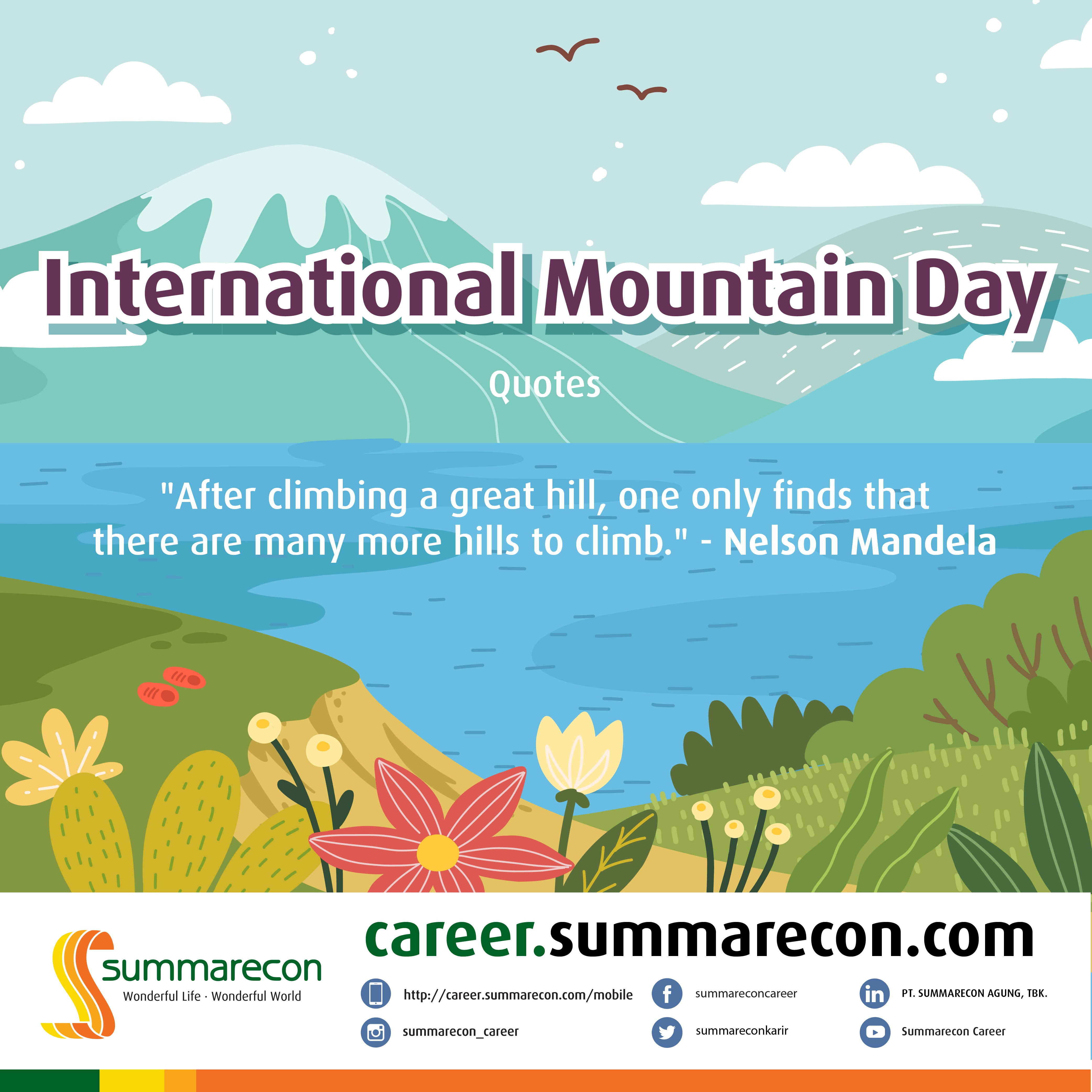 International Mountain Day - Quotes (1/4)