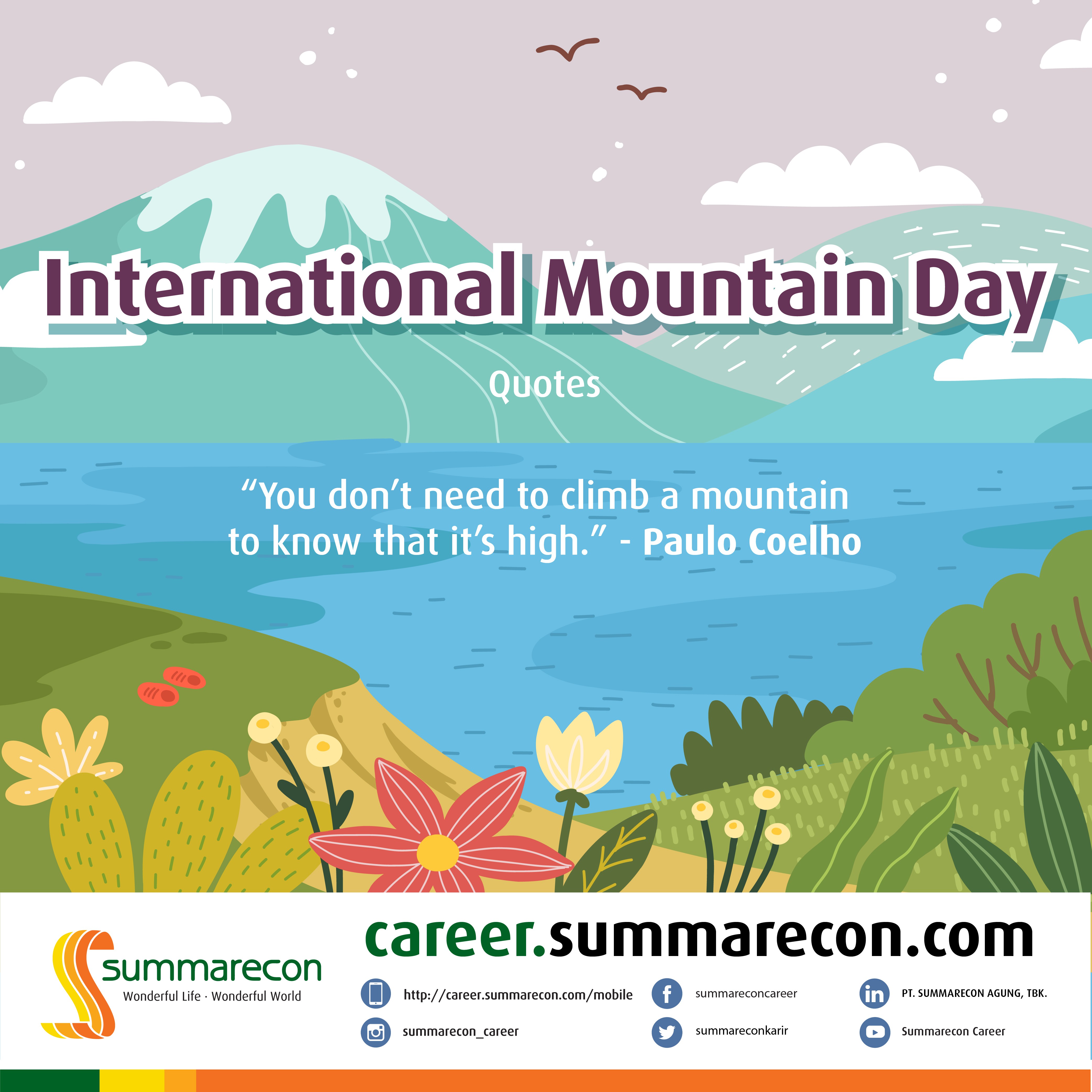 International Mountain Day - Quotes (2/4)