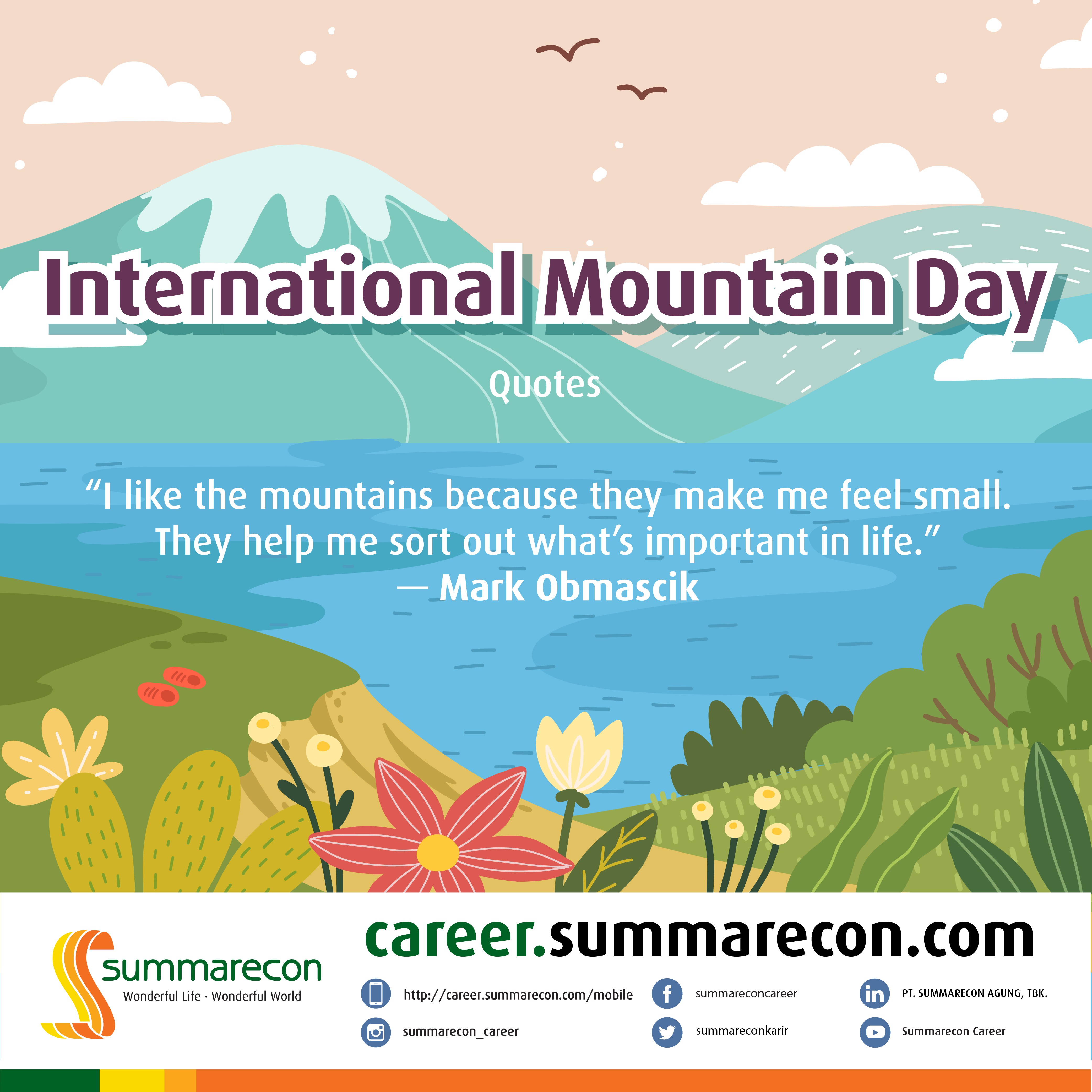 International Mountain Day - Quotes (3/4)