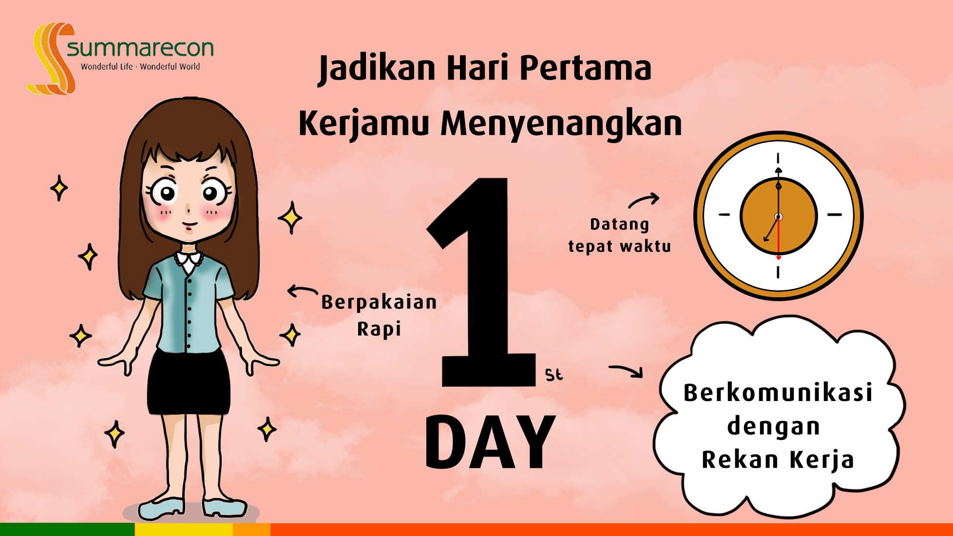 Jadikan Hari Pertama Anda Menyenangkan