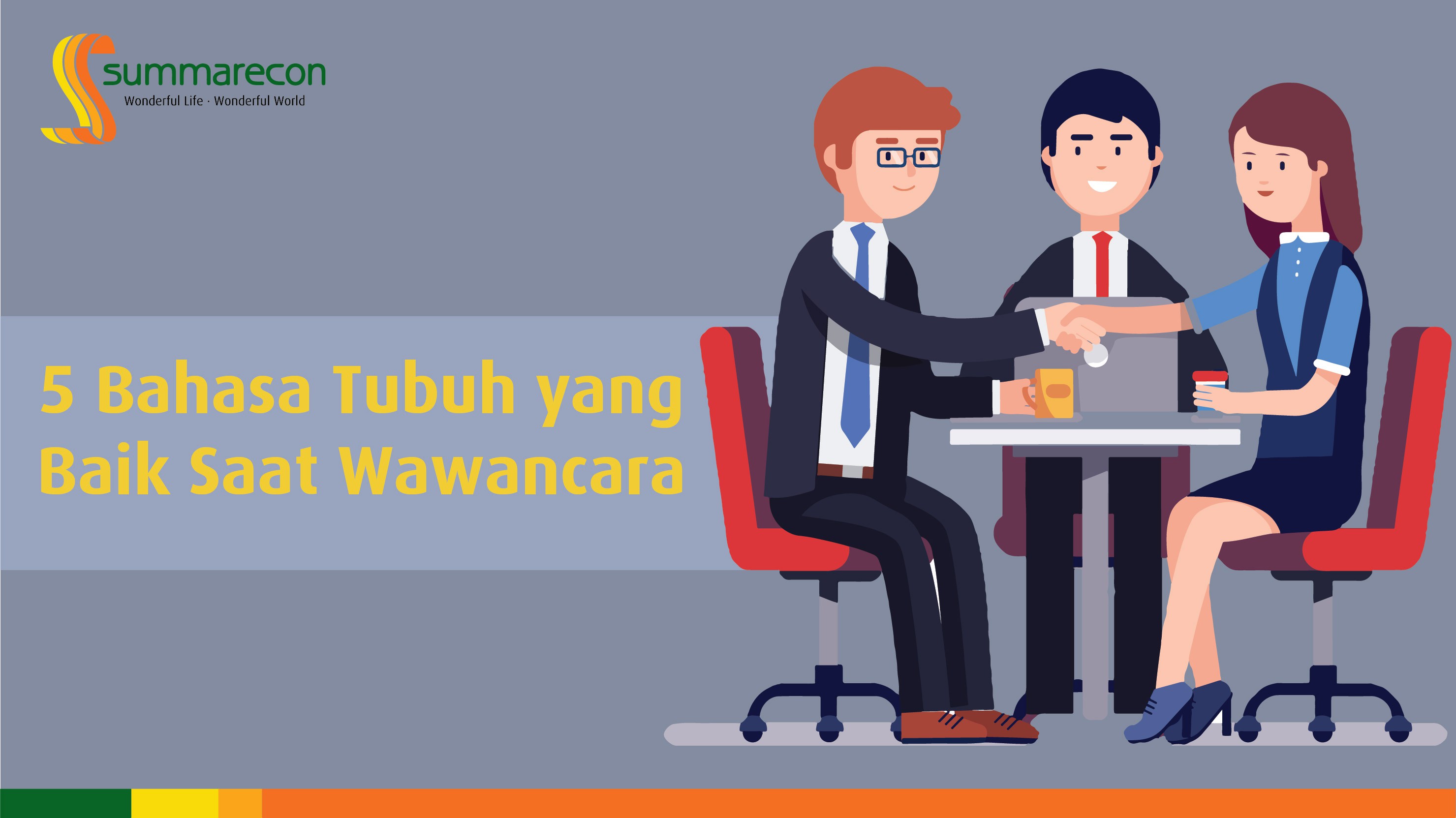 Lima Bahasa Tubuh yang Baik Saat Wawancara