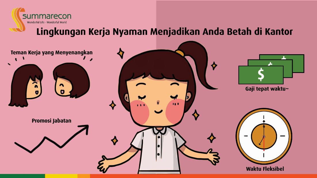 Lingkungan Kerja Nyaman Menjadikan Anda Betah di Kantor