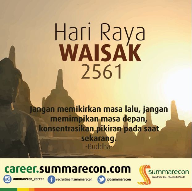 Memperingati Hari Trisuci Waisak 2561