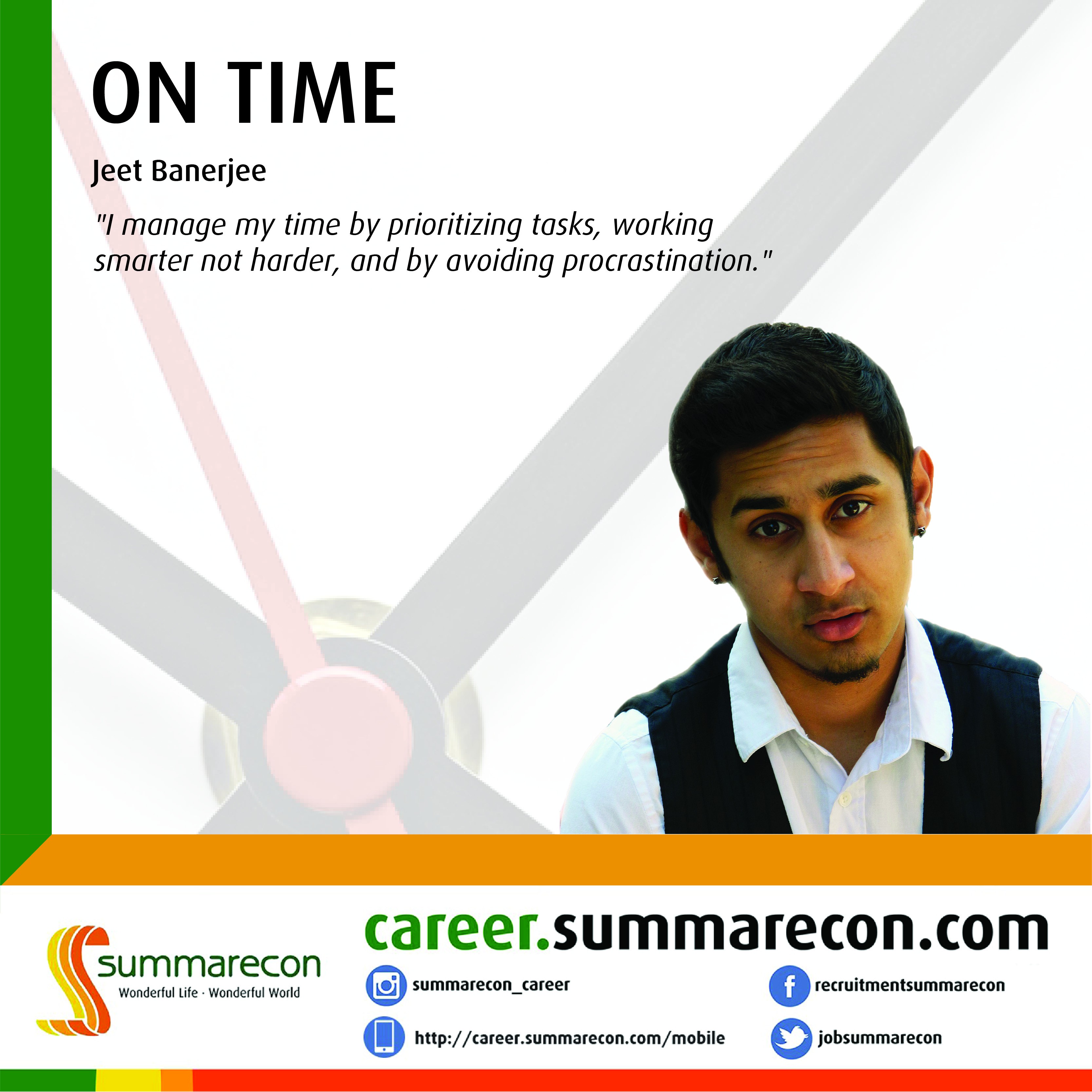 On Time - Jeet Banerjee