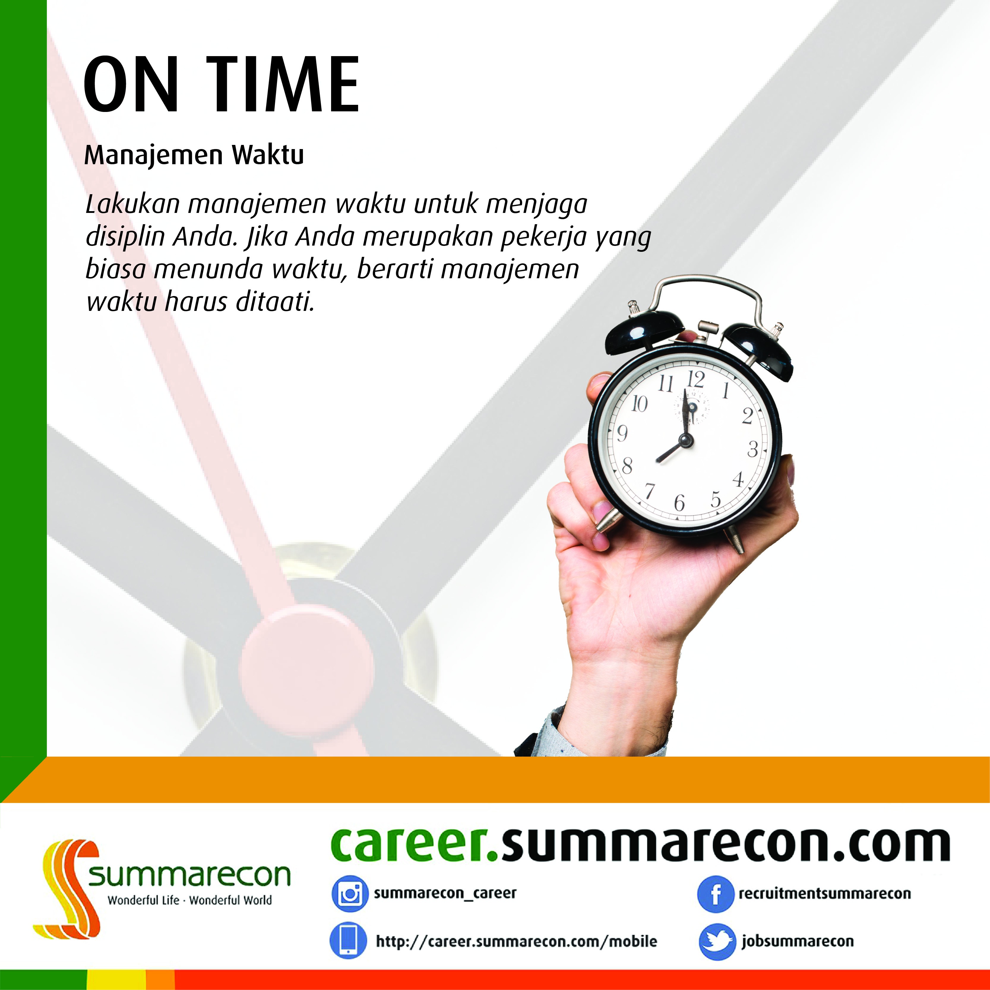 On Time - Tips Pekerjaan Selesai Tepat Waktu 2